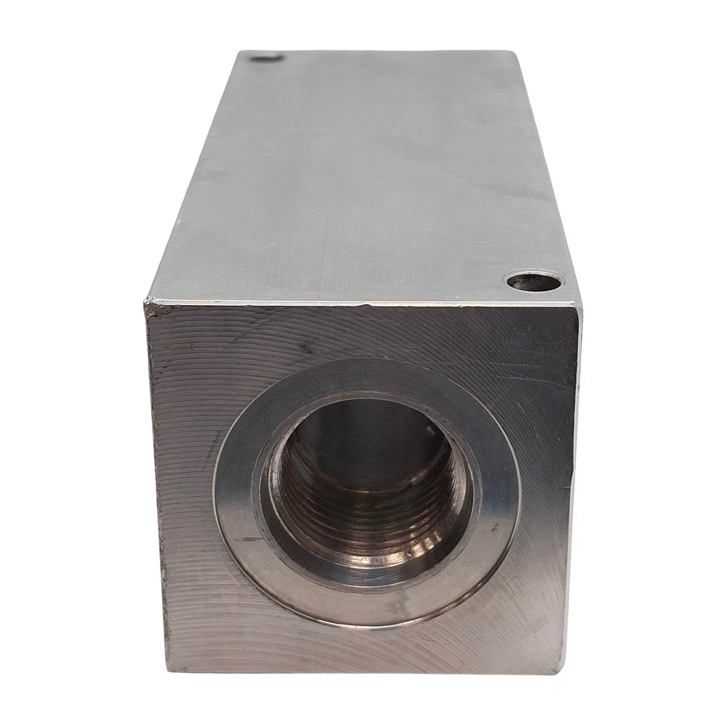 Used Daman AH0000208S Header Block, 2-Station, 3000PSI, 3/4in & 1/2in SAE Ports