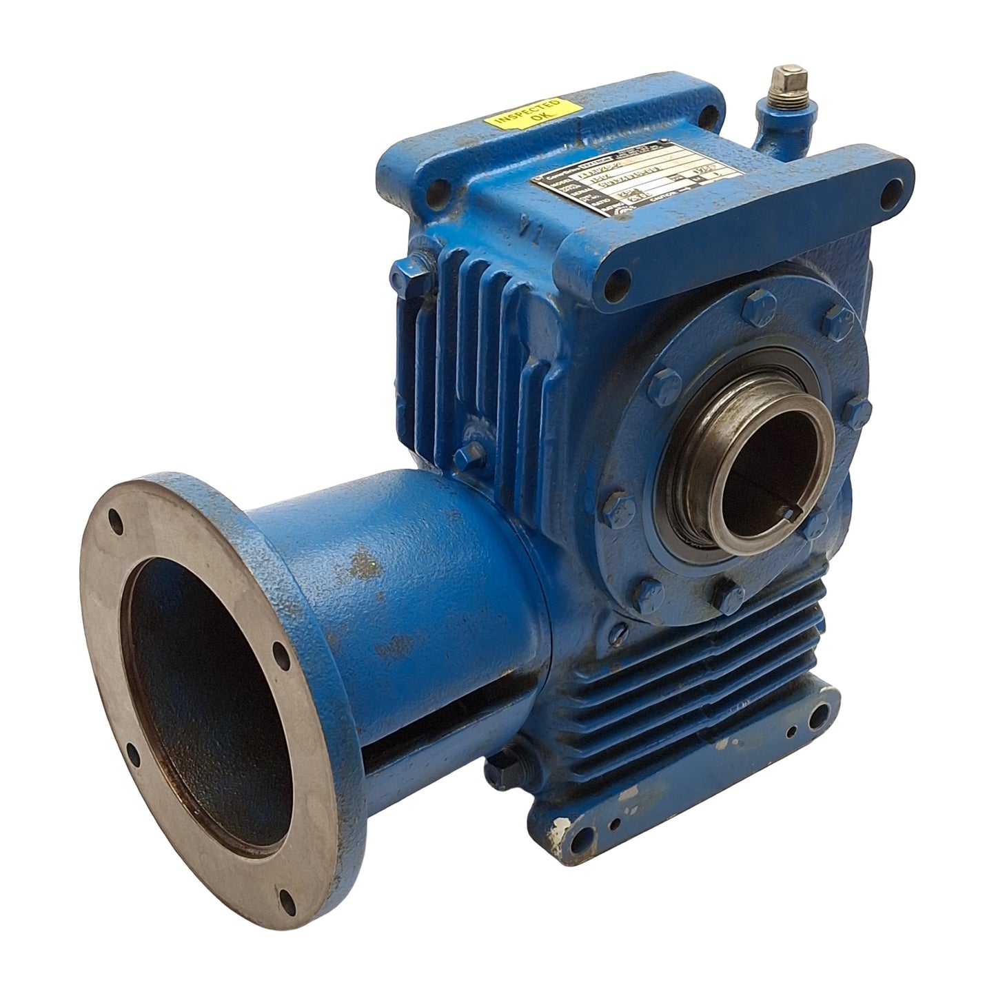 Used Cone Drive MSHU25-2 Textron Worm Gear Speed Reducer, 25:1, 1725RPM, ø2in Bore