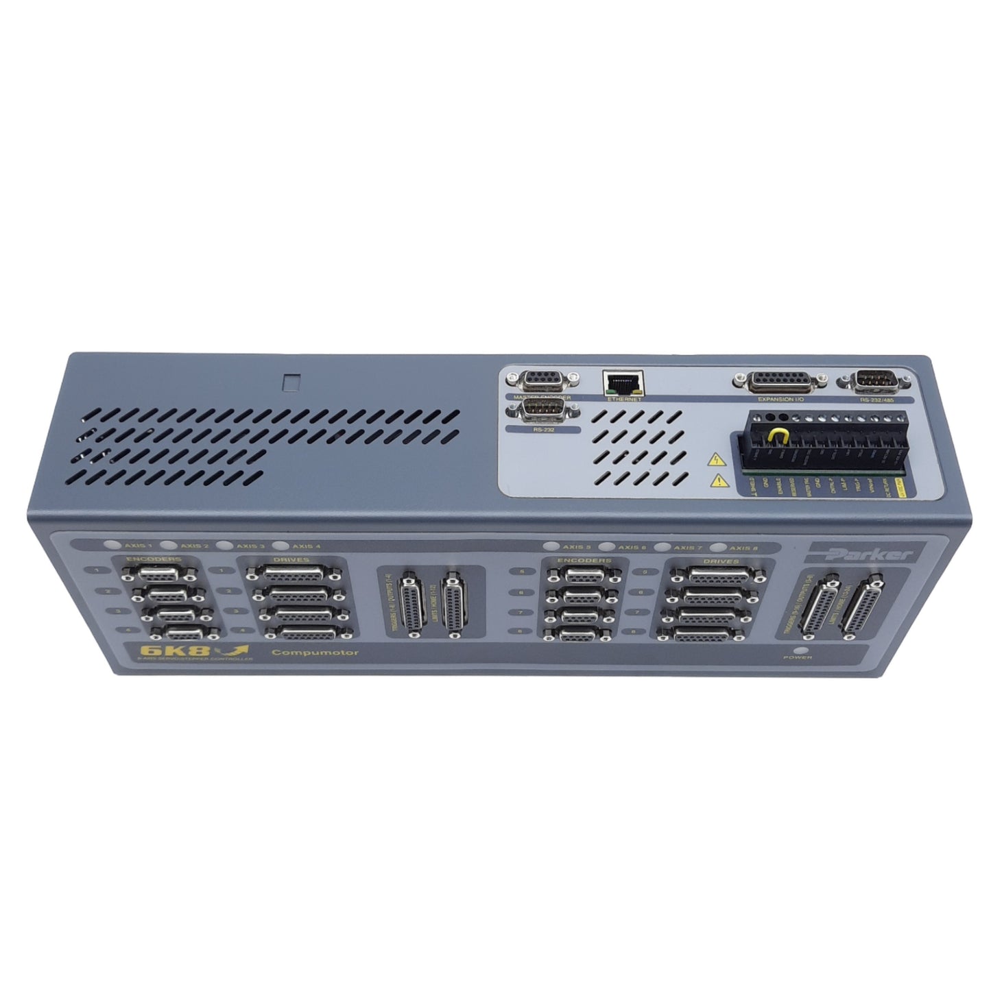 New Parker 6K8-NK Compumotor Servo/Step Drive Controller, 8-Axis,24VDC 2A, Fw: 7.1.4