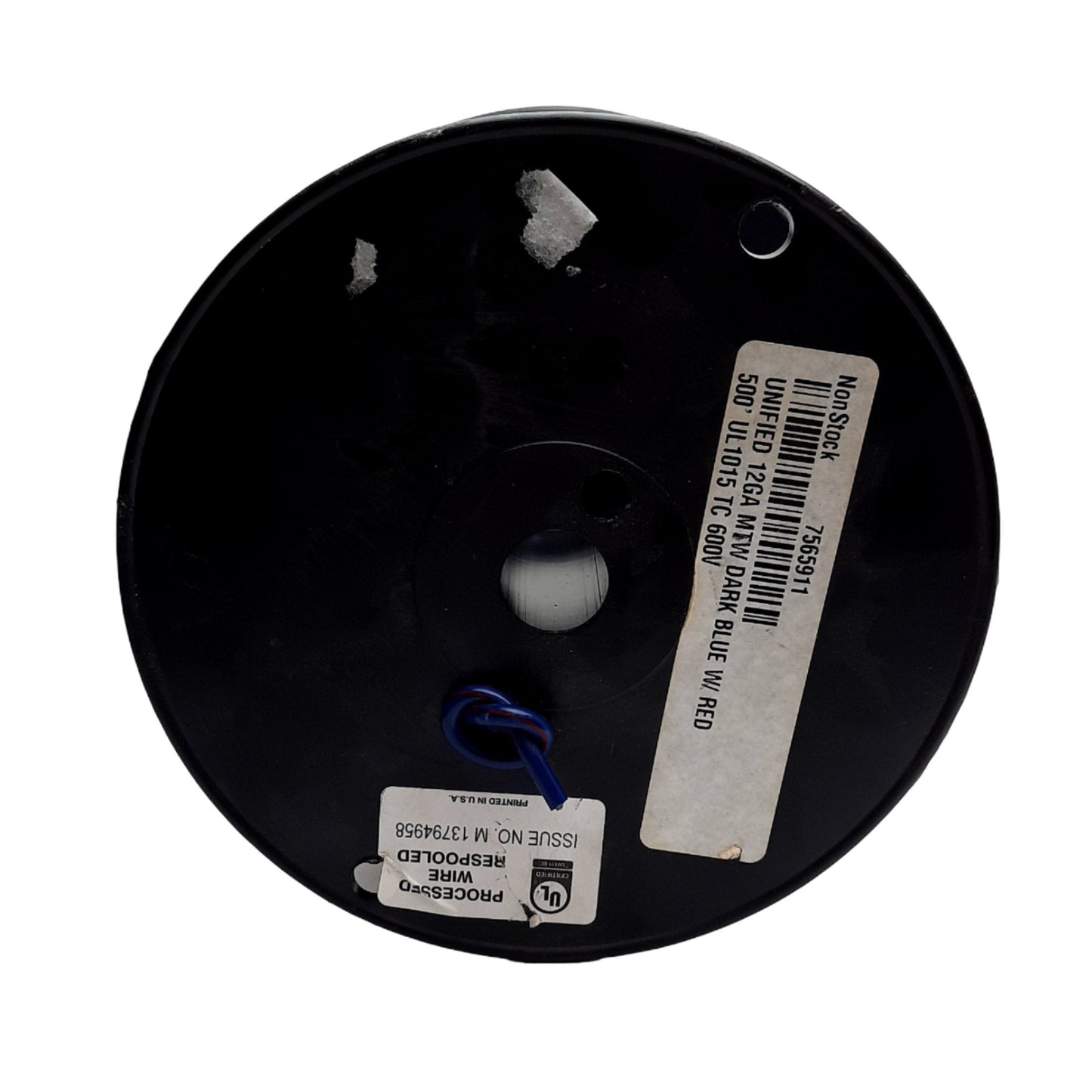 New Unified Wire and Cable UL1015 Hook-Up Wire, 12 Gauge 500 Feet TC 600V