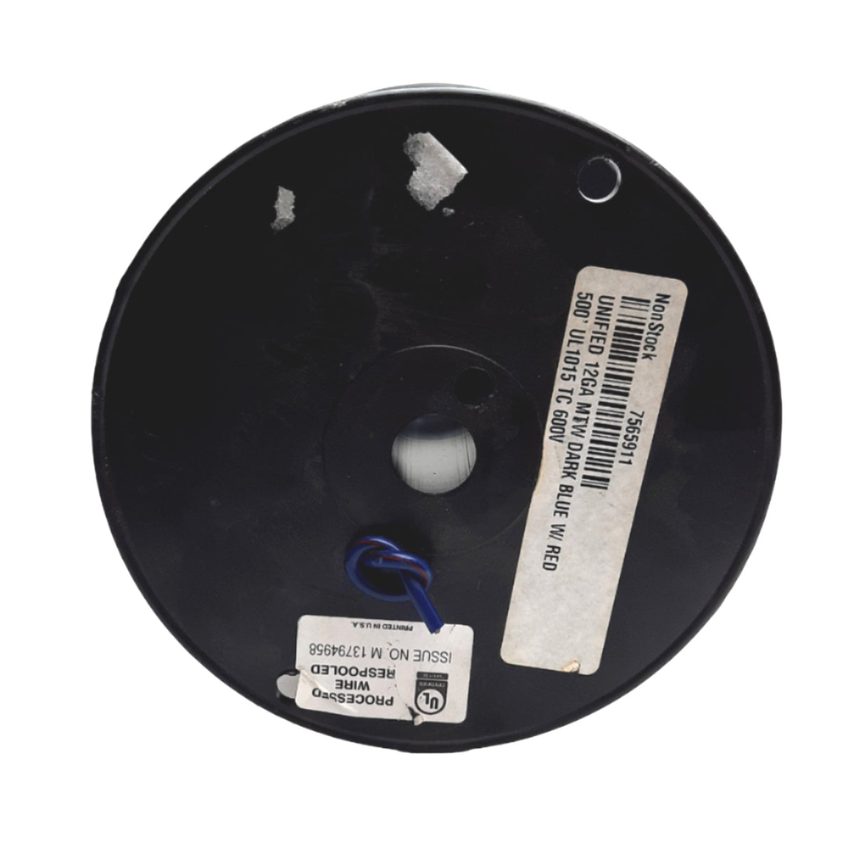 New Unified Wire and Cable UL1015 Hook-Up Wire, 12 Gauge 500 Feet TC 600V