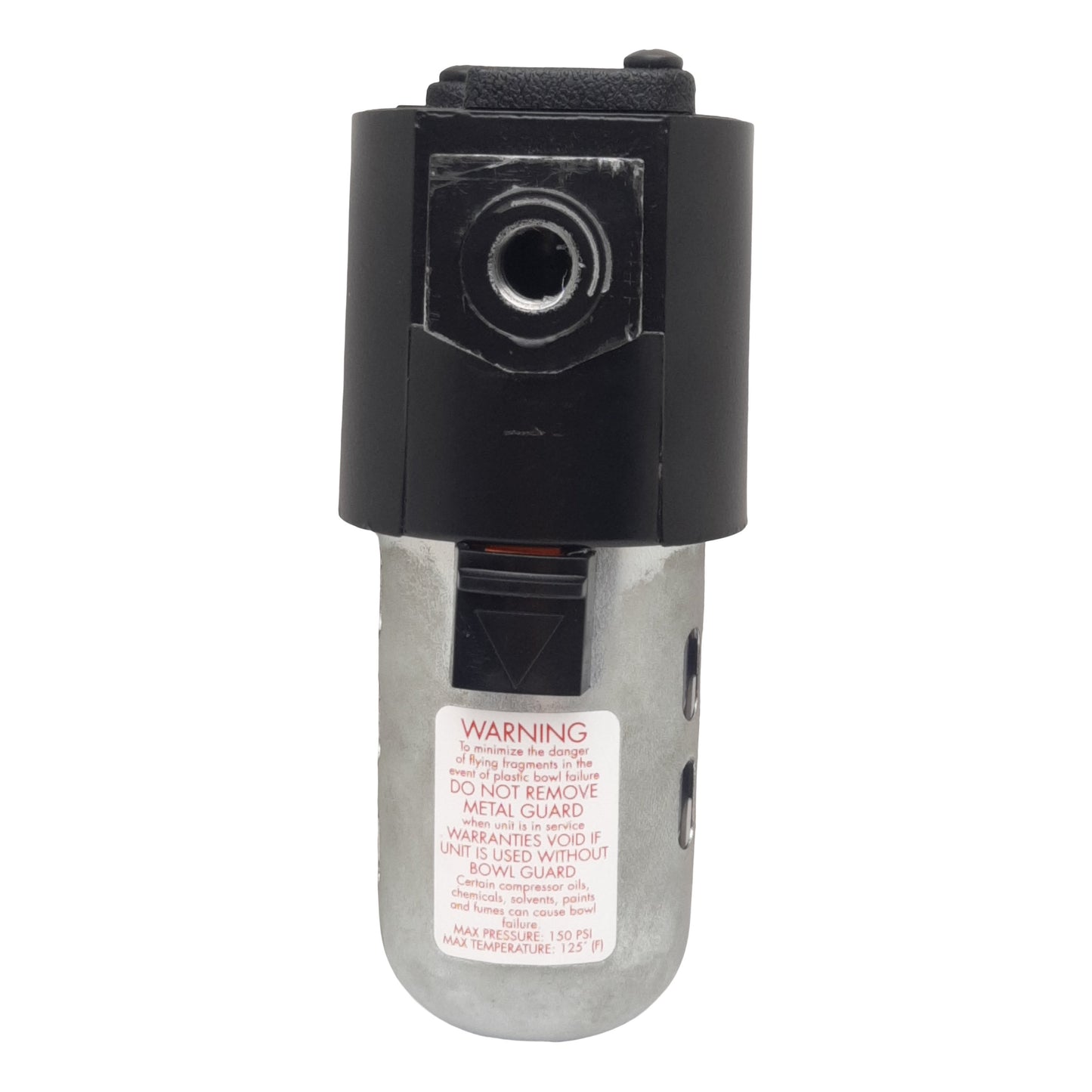 Used Wilkerson X06-02-000 Desiccant Air Dryer, 1/4in NPT, 5scfm, 150psig, -45°F DP