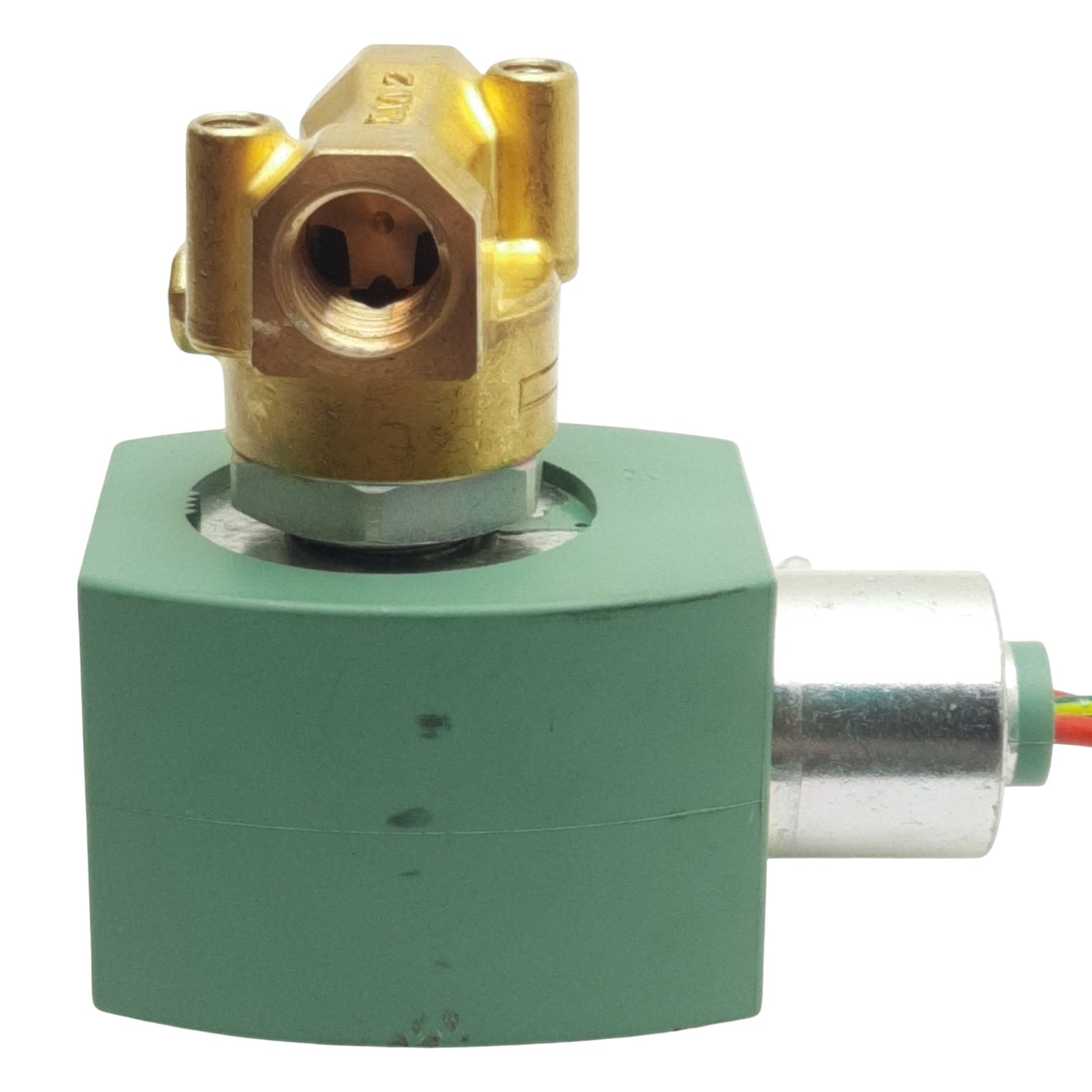 Used Asco 238610-058-D MP-C-080, Red-Hat Solenoid Valve 100psi 1/4in NPT, 120VAC Coil