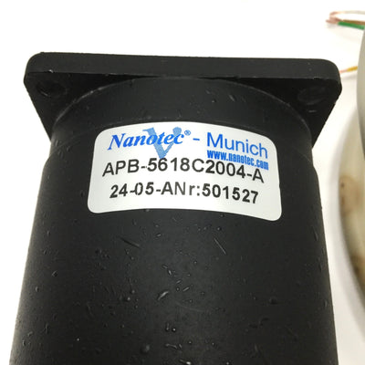 Used Nanotec APB-5618C2004-A Stepper Motor, 2A, 130 Ncm Holding Torque, NEMA 23