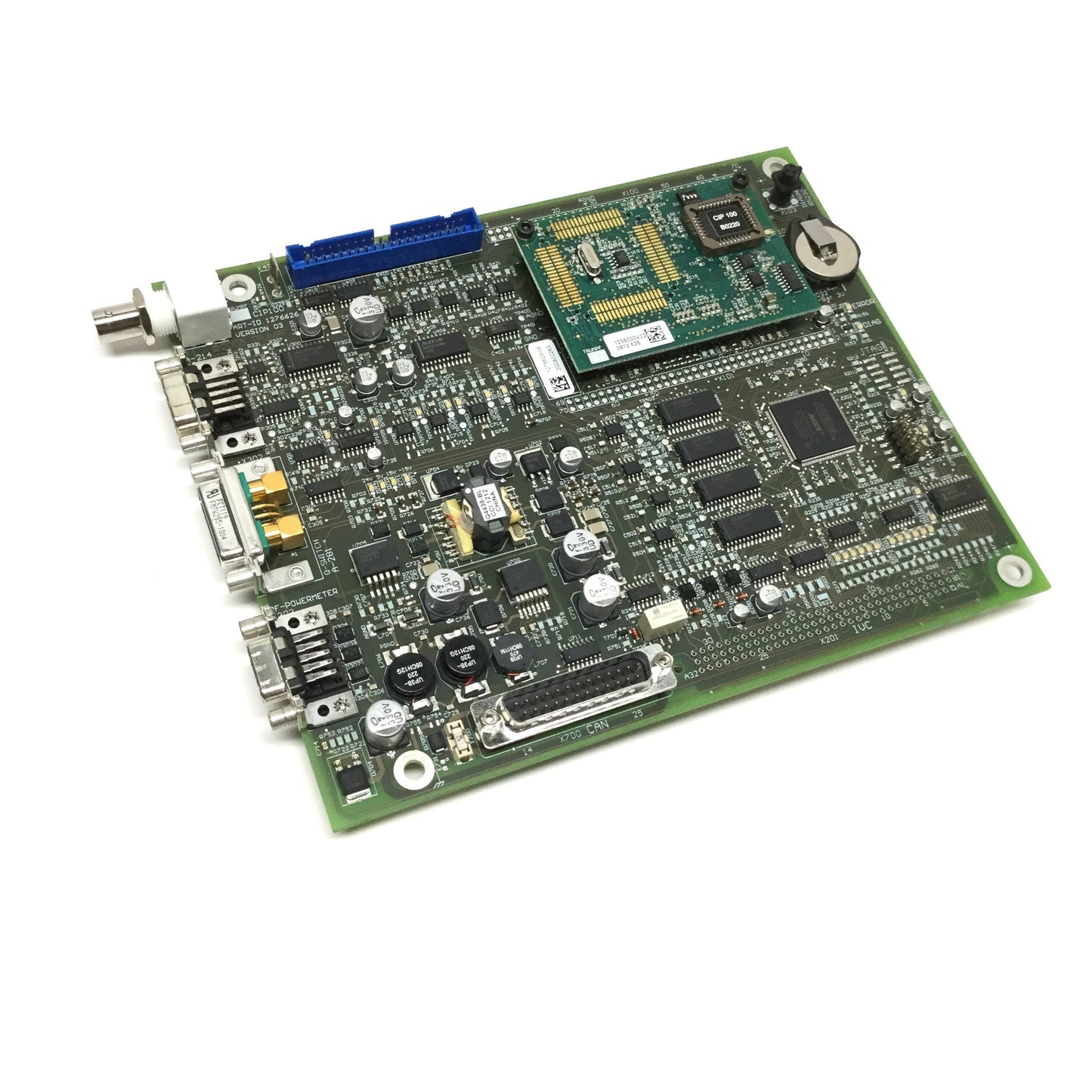 Used TRUMPF 1276629 CIP100 Controller Interface Power Board w/TPM269 12k RAM Module
