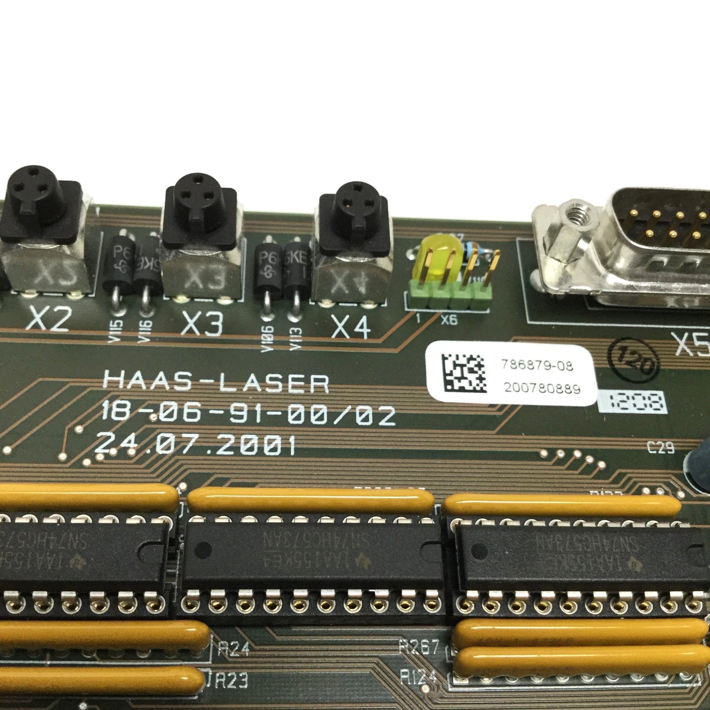 Used Haas-Laser Trumpf 18-06-91-00/02 0786879 IVC Interface VectorMark Actuator Board