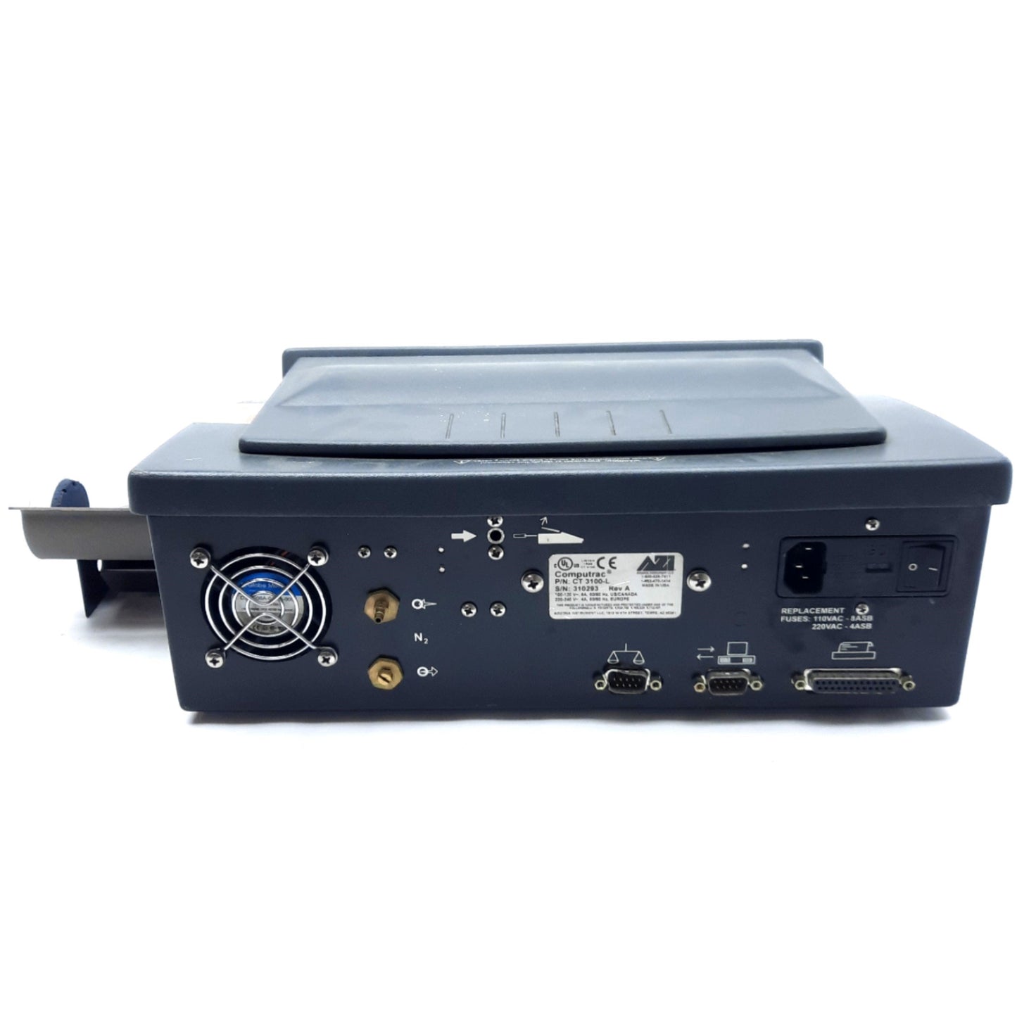 Used Ametek CT3100L Computrac Vapor Pro Moisture Analyzer 10ppm Limit, RS-232, 120VAC