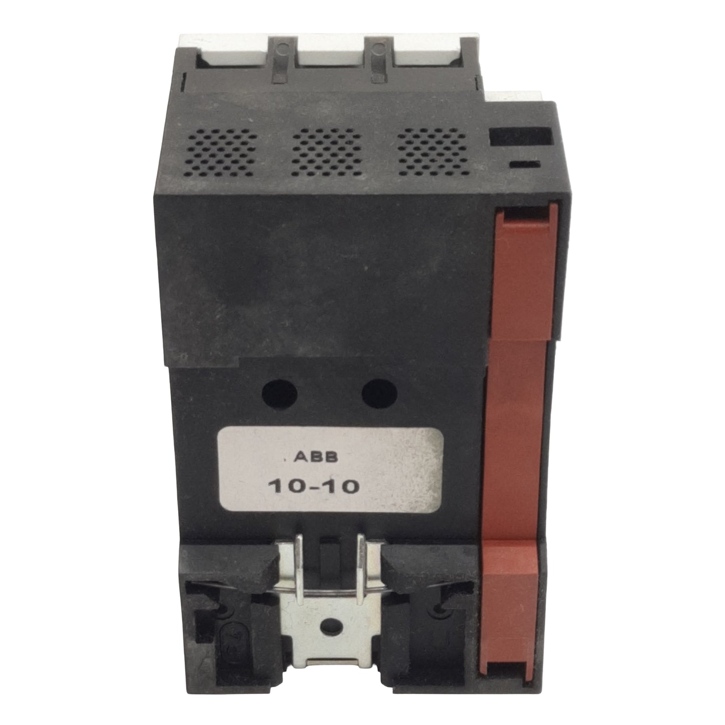 Used ABB M25-TM-10 Motor Protection Circuit Breaker, 3-Pole, 1N.O. + 1N.C., 6-10A