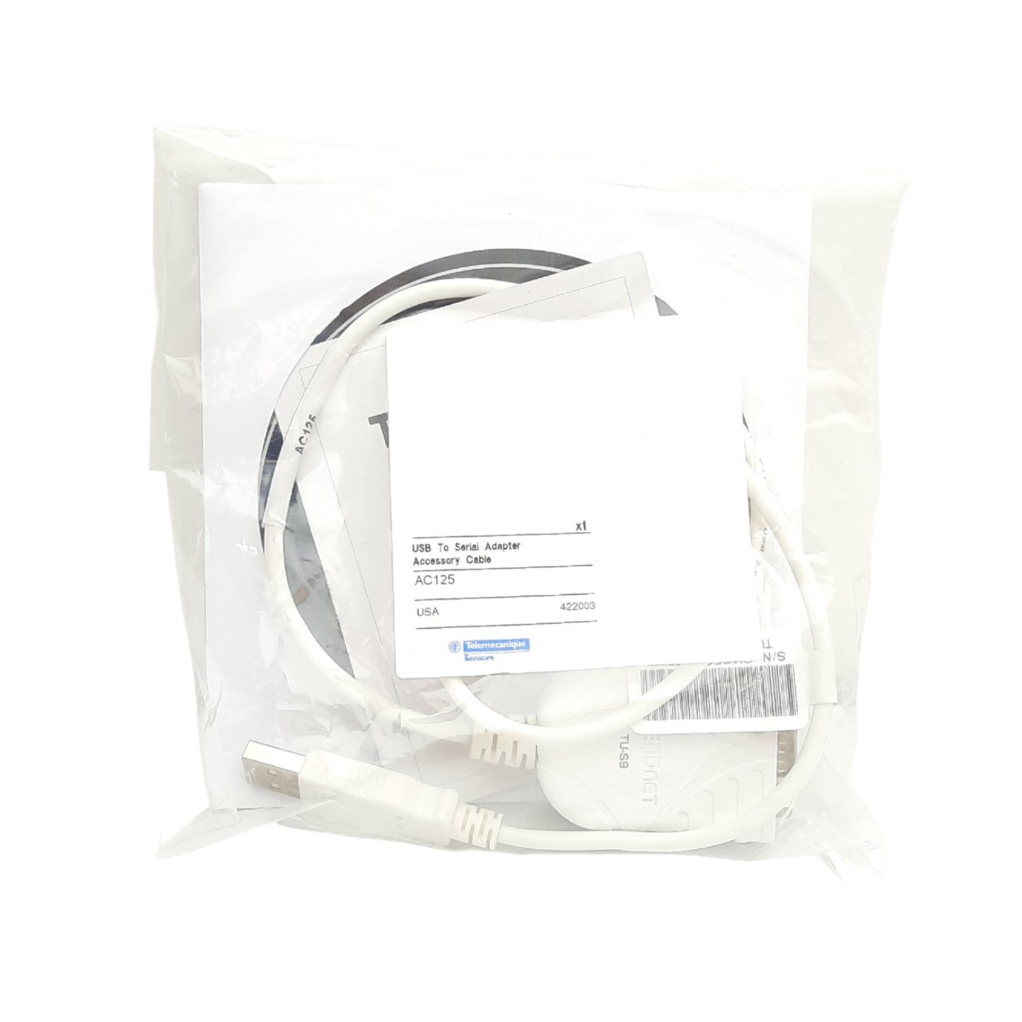Used Telemecanique AC441A Configurator, 24VDC, 630mA, W/USB to Serial Adapter