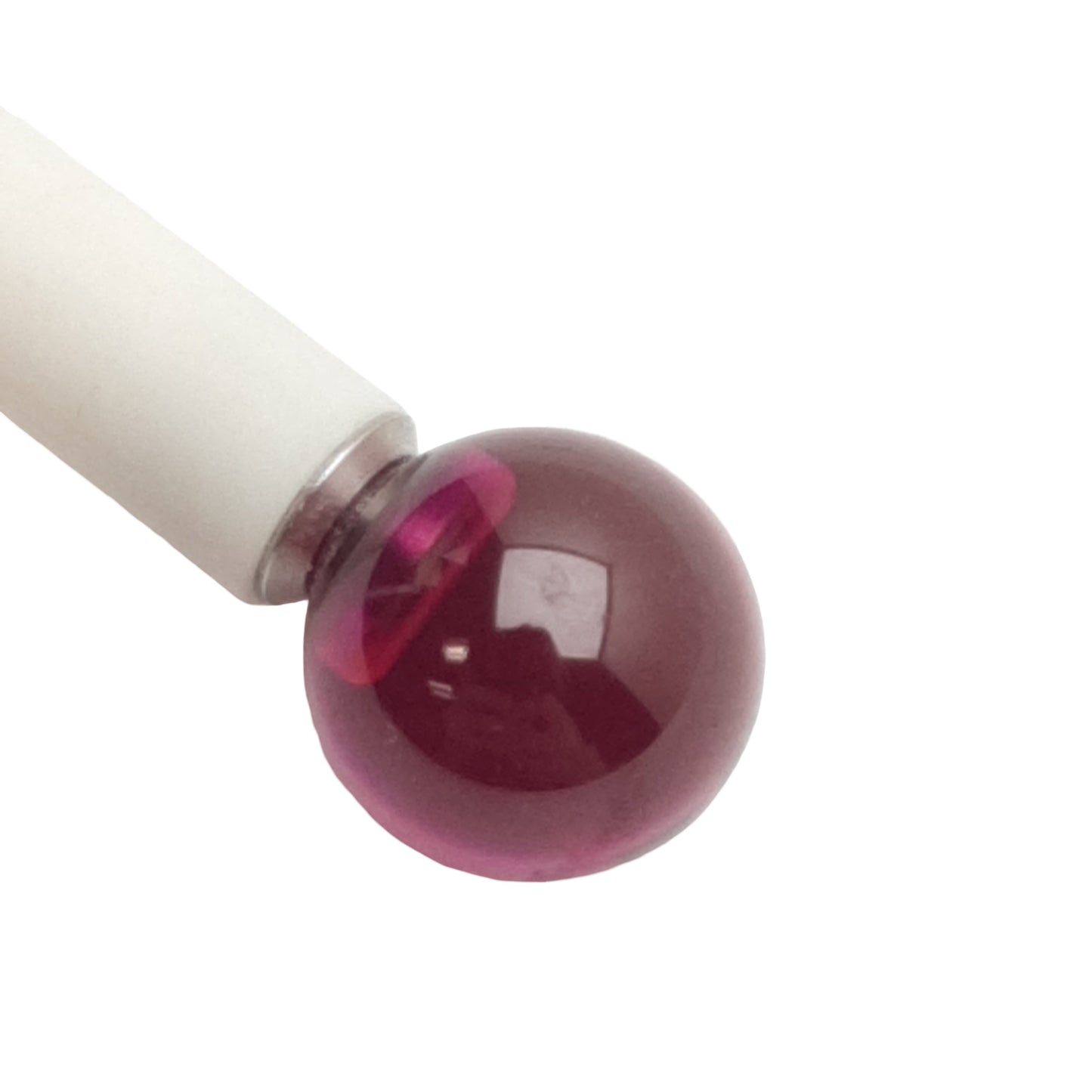 Used Renishaw Ruby Ball Stylus, ø8mm Ball, 80mm EWL, 104mm OAL, M5, Ceramic Stem