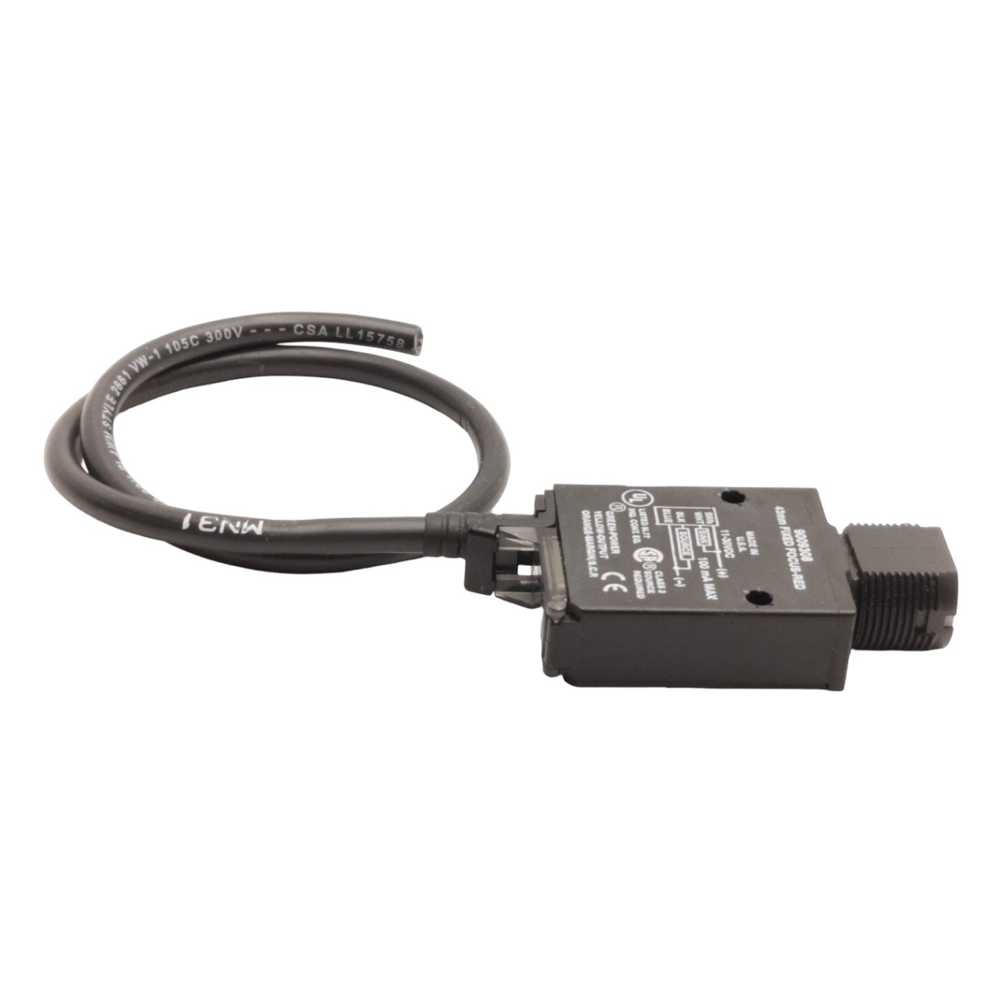 Used Allen Bradley 9009308 Photoelectric Sensor NPN/PNP Output, 11-30VDC, 43mm Range