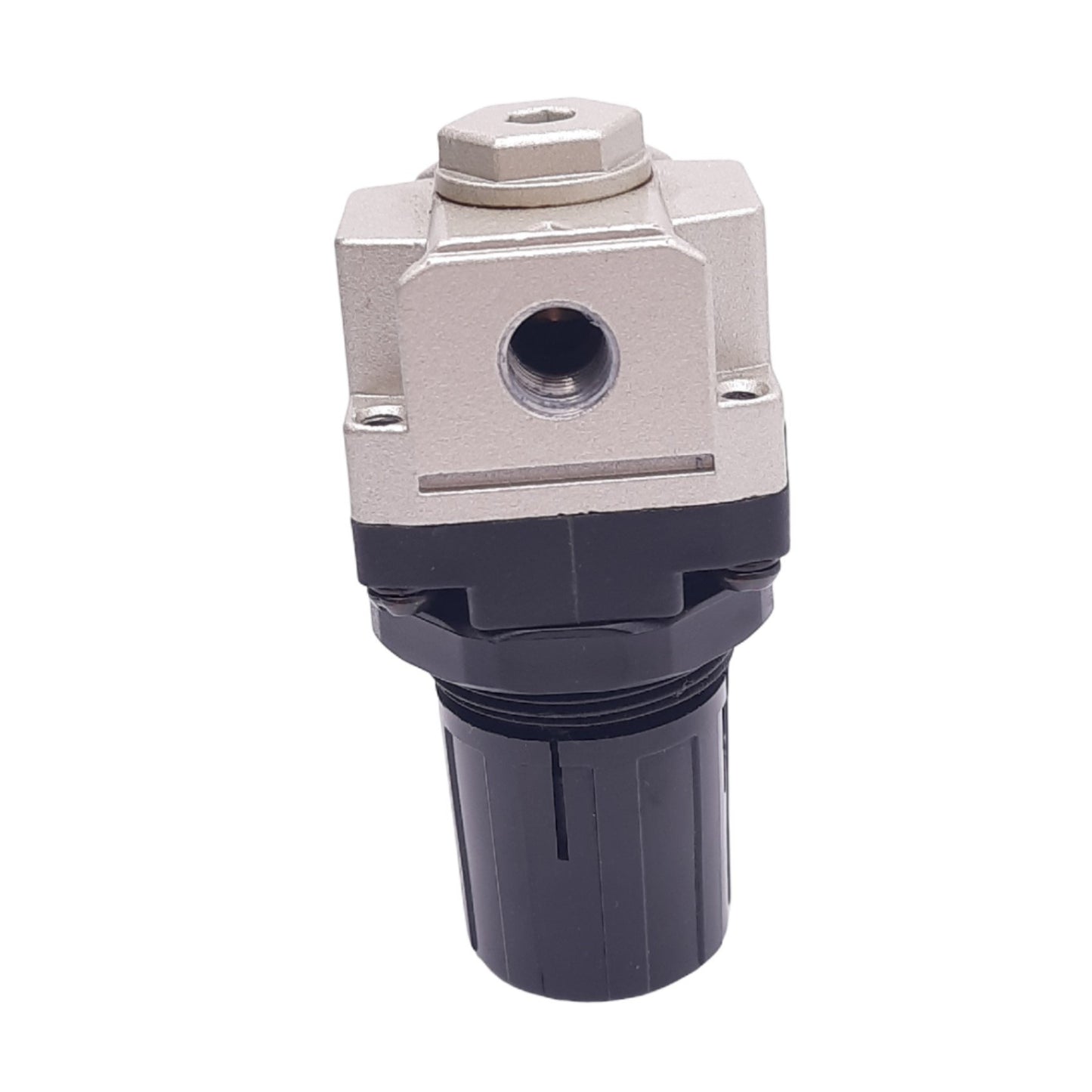 Used Clippard MMR-2P-P30 Pneumatic Regulator, 1/8in NPT, 7-30psi Set, 150psi Max