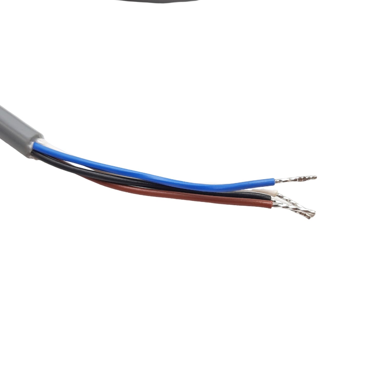 New Turck WK 4.4T-2 Cordset Cable, 90 Degree 4-Pin M12 Female to Flying Leads, 2m