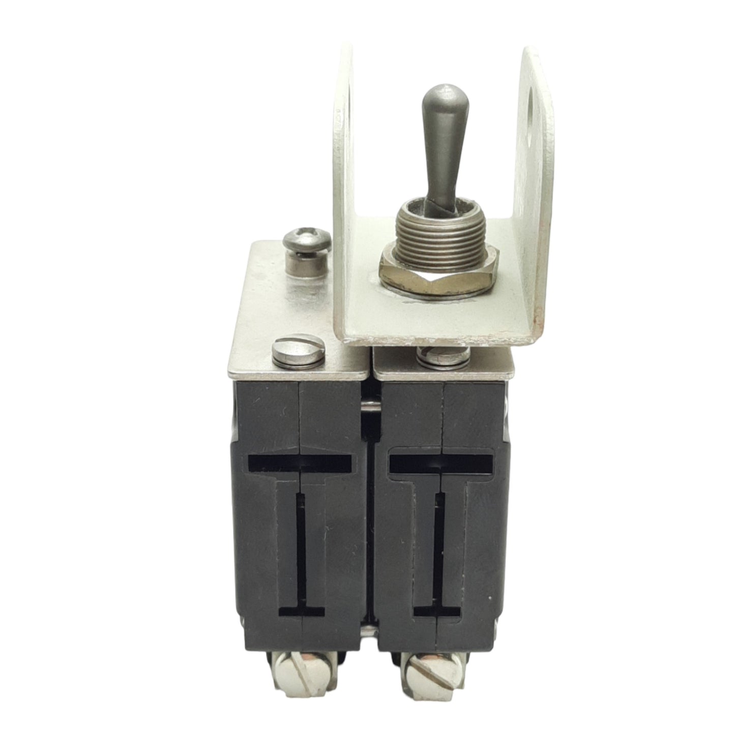 Used Airpax IAGN66-1-61-15.0 Magnetic Circuit Breaker, 15A 2-Pole, 250VAC/80VDC