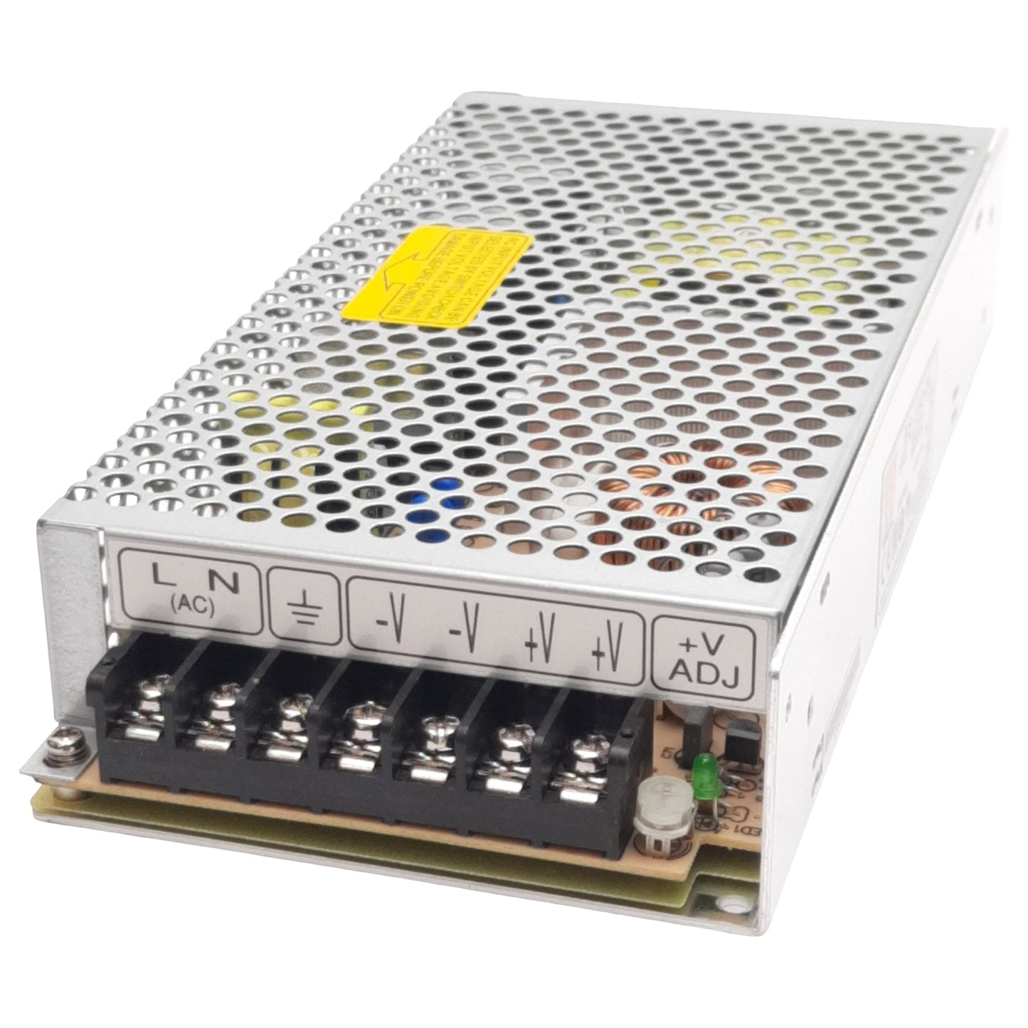 New Mean Well RS-150-24 Switching Power Supply, 120/240VAC In, 6.5A 24VDC 150W Out