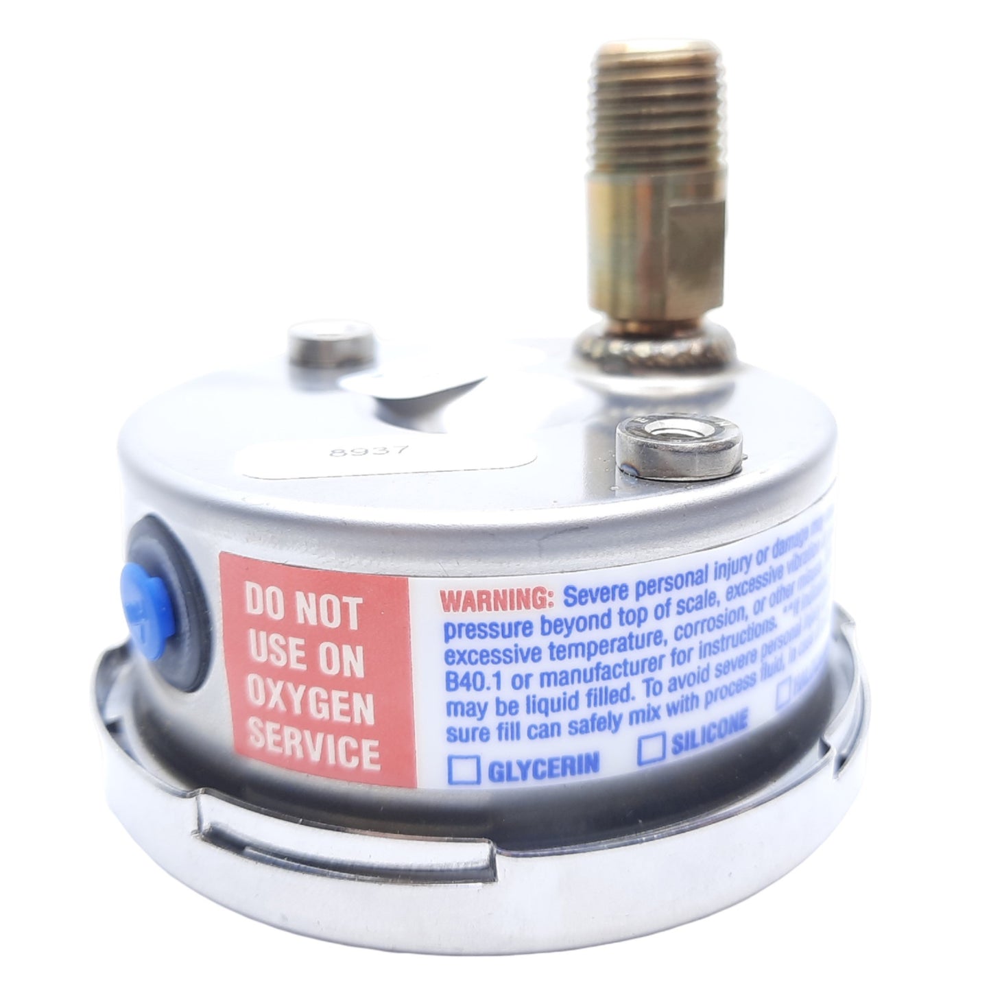 New Ashcroft 25-1009-AW-02B-15#, Duralife Pressure Gauge, 2 1/2" Dial Size, 0-15 PSI