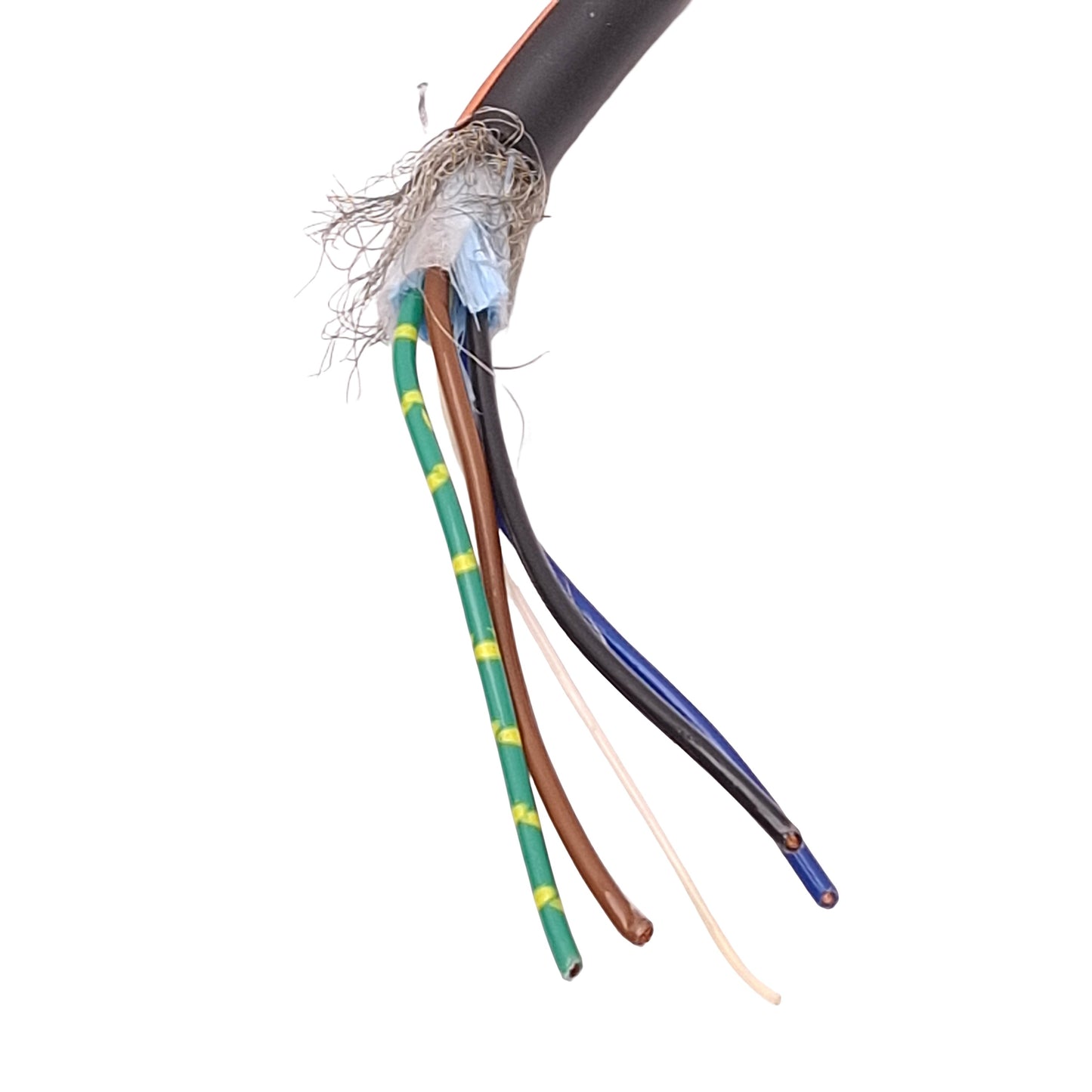 Used Flex-Cable FC-CPWM6DF-16AF-M006 Motor Power Cable 9-Pin to Flying Leads, 6m