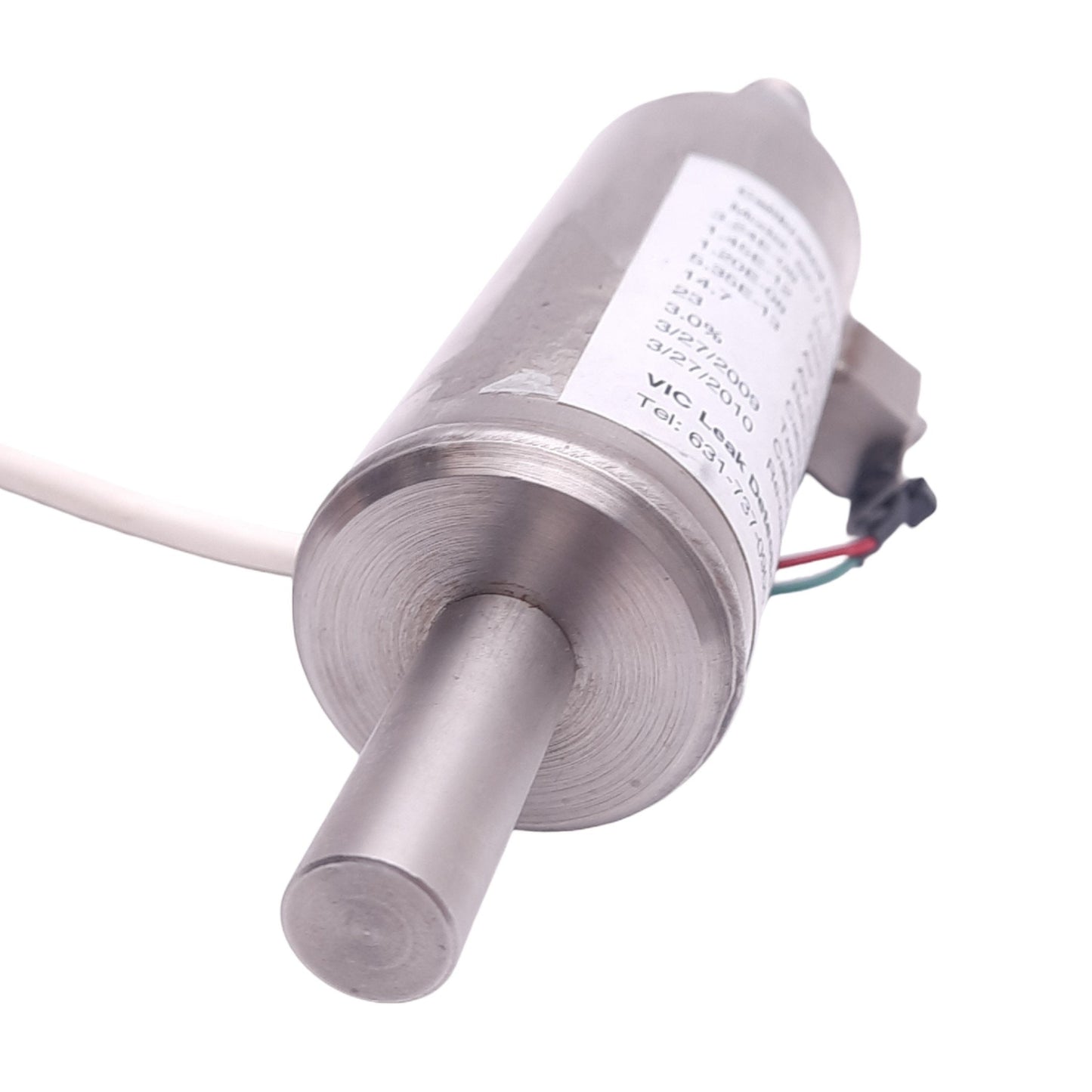 Used VIC Leak Detection SC7 Helium Gas Leak Detector, 1.45E-12 mol/sec, 14.7psia