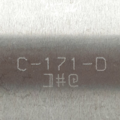 Used Bimba C-171-D Pneumatic Cylinder, ø1-1/2in Bore, 1in Stroke, 1/8in NPT, 250psi