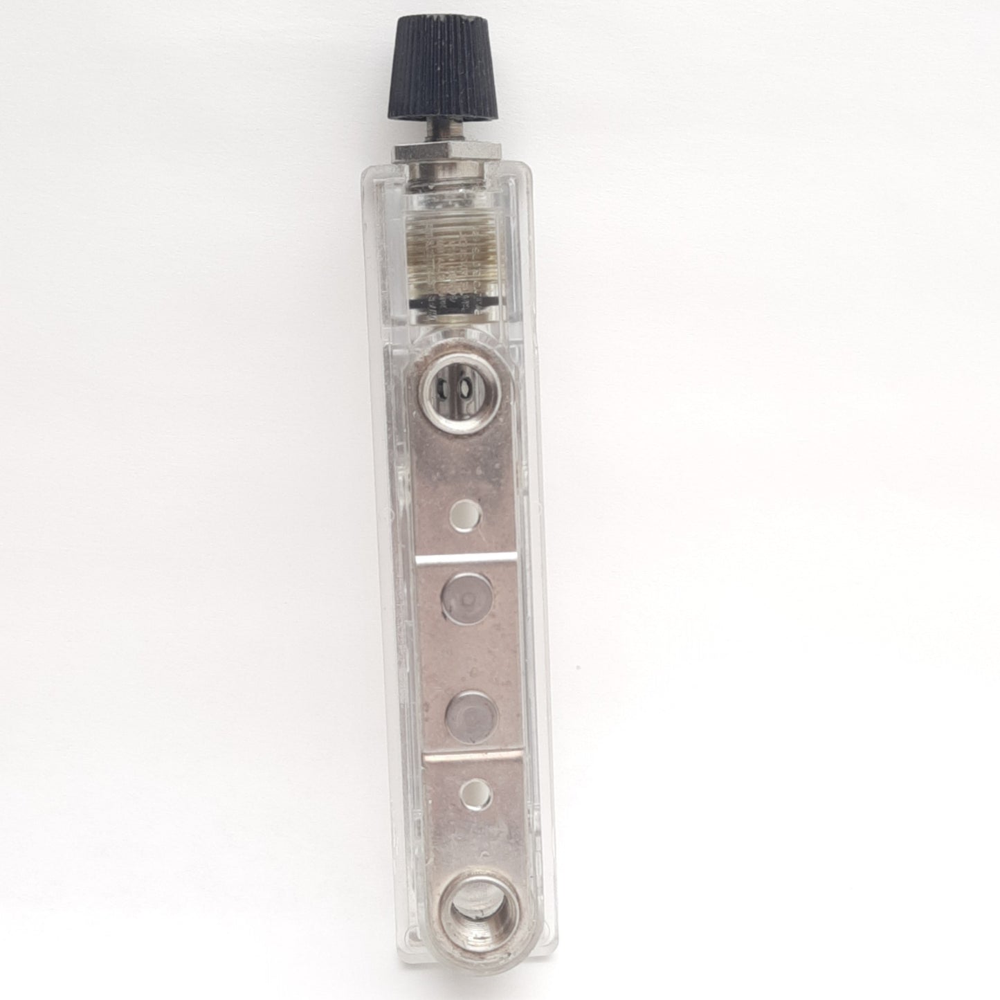 Used Dwyer RMA-4-TMV Air Flowmeter, 0.5-5 SCFH, 100psi Max, 1/8in NPT, 2in Scale