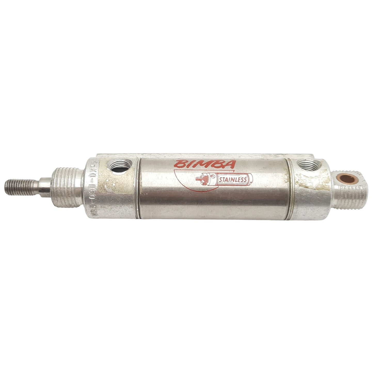 Used Bimba MRS-091-DXPZ Pneumatic Cylinder, ø1-1/16in Bore, 1in Stroke, 1/8in NPT