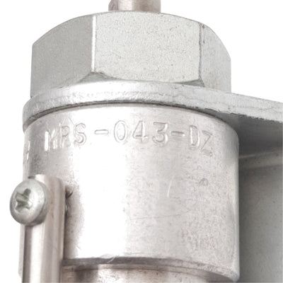 Used Bimba MRS-043-DZ Pneumatic Cylinder, ø3/4in Bore, 3in Stroke, 1/8in NPT, 250psi