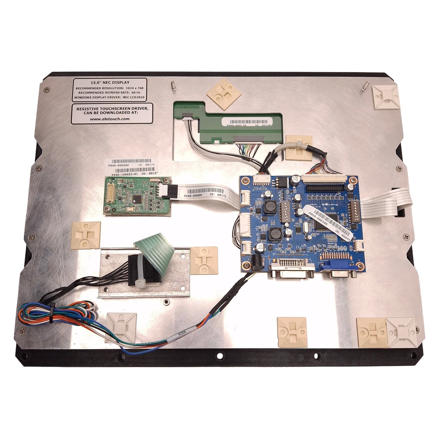 Used NEC LCD2010 Multisync Touchscreen Display, 15in 1024x768, 150cd/m², 24VDC