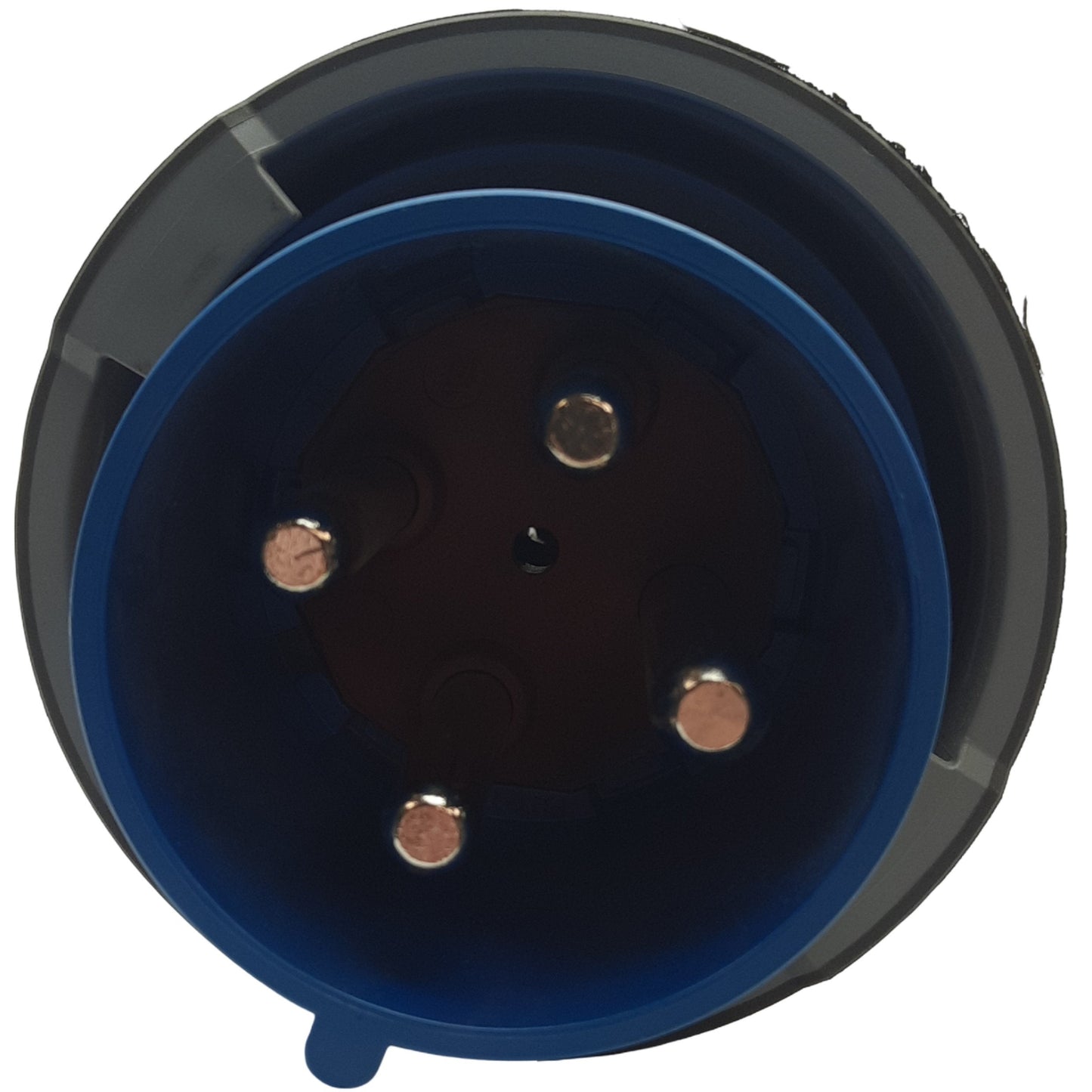 New Mennekes ME 4100P9W Pin and Sleeve Plug, 100 Amp, 250VAC, 3 Pole, 4 Wire