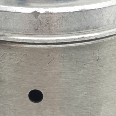 Used Bimba 240.5 Pneumatic Cylinder, ø1-3/4in Bore, 0.5in Stroke, 1/4in NPT, 250psi