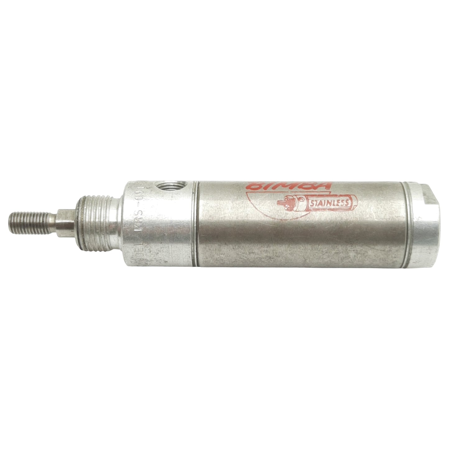 Used Bimba MRS-091-DZ Pneumatic Cylinder, ø1-1/16in Bore, 1in Stroke 1/8in NPT 250psi