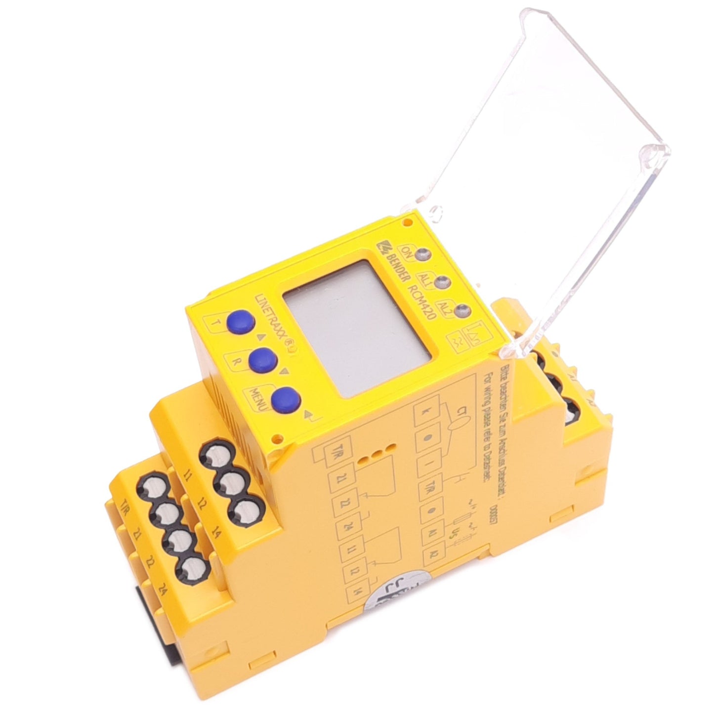 New Bender RCM420-D-1 LINETRAXX Residual Current Monitor, 10mA-10A Response, 4VA In