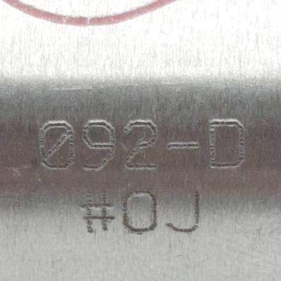 Used Bimba 092-D Pneumatic Cylinder, ø1-1/16in Bore, 2in Stroke, 1/8in NPT, 250psi