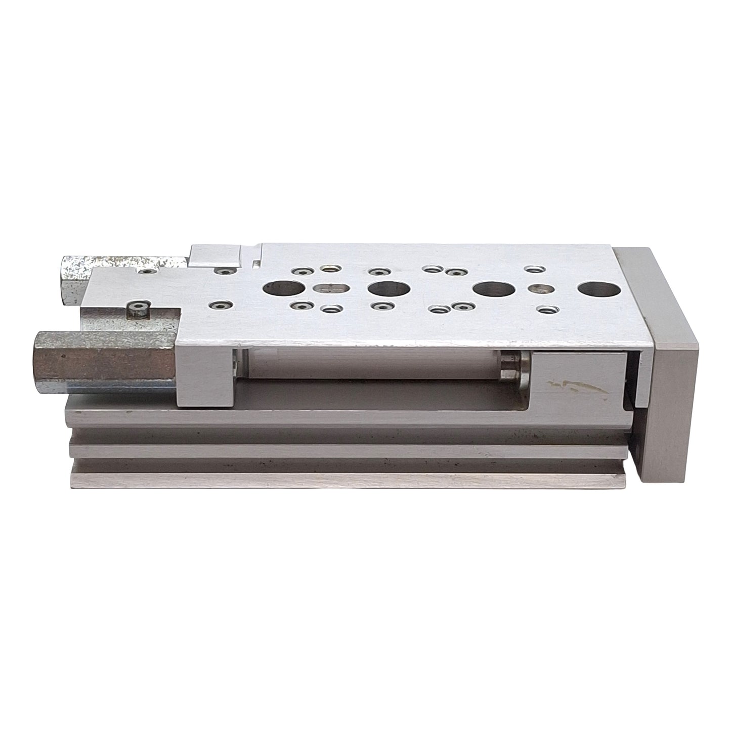 Used Festo SLT-10-50-P-A Pneumatic Slide, ø10mm Bore, 50mm Stroke, 1-10bar, M5 Ports