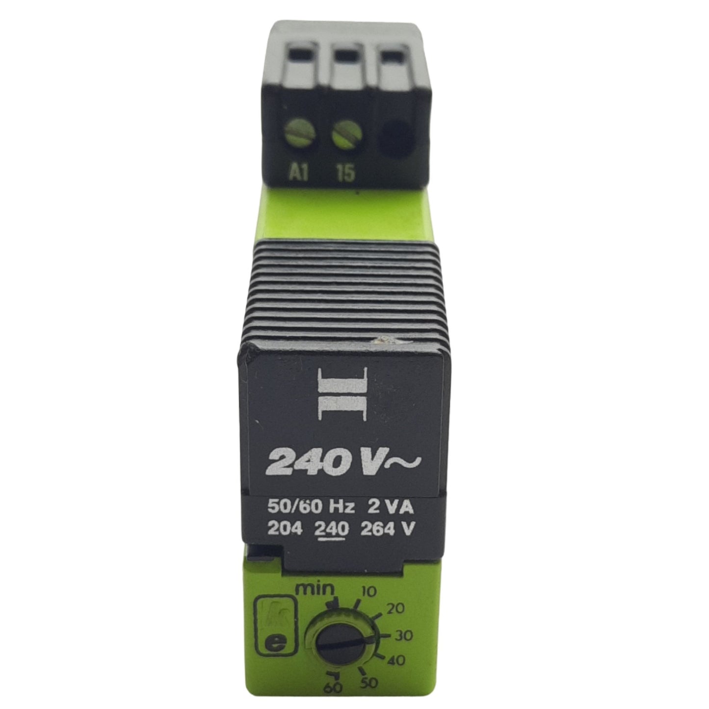 Used Tele Controls 5105~220 Time Delay Relay, 5 A 220VAC, 50/60 Hz, 1000 VA, 0-60 Sec