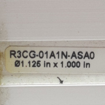 Used Numatics R3CG-01A1N-ASA0 Pneumatic Cylinder ø1.125in Bore, 1in Stroke, 1/8in NPT
