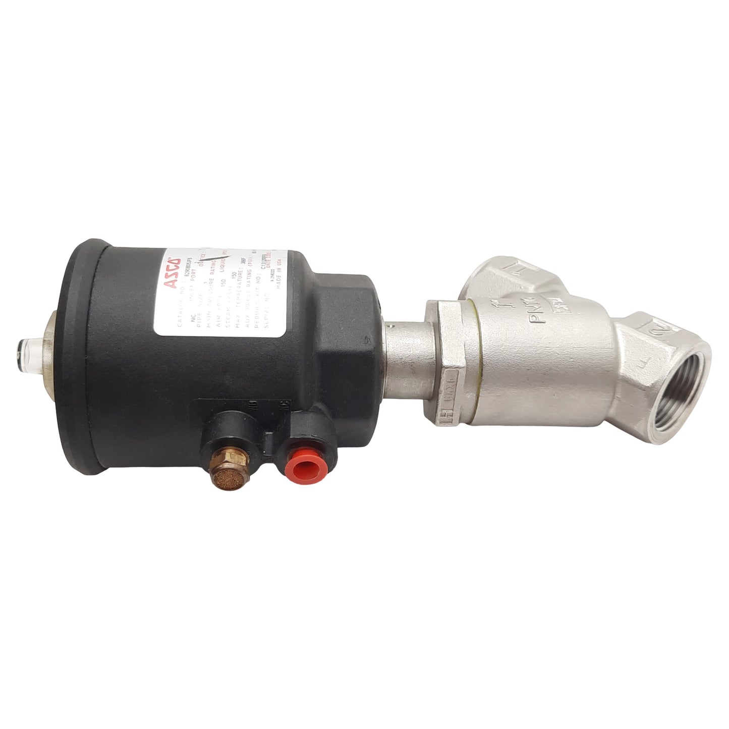 Used Asco 8290B053FB Multi-Purpose Valve, 2-Way NC, 1in NPT Female, 60-150psi, 19Cv