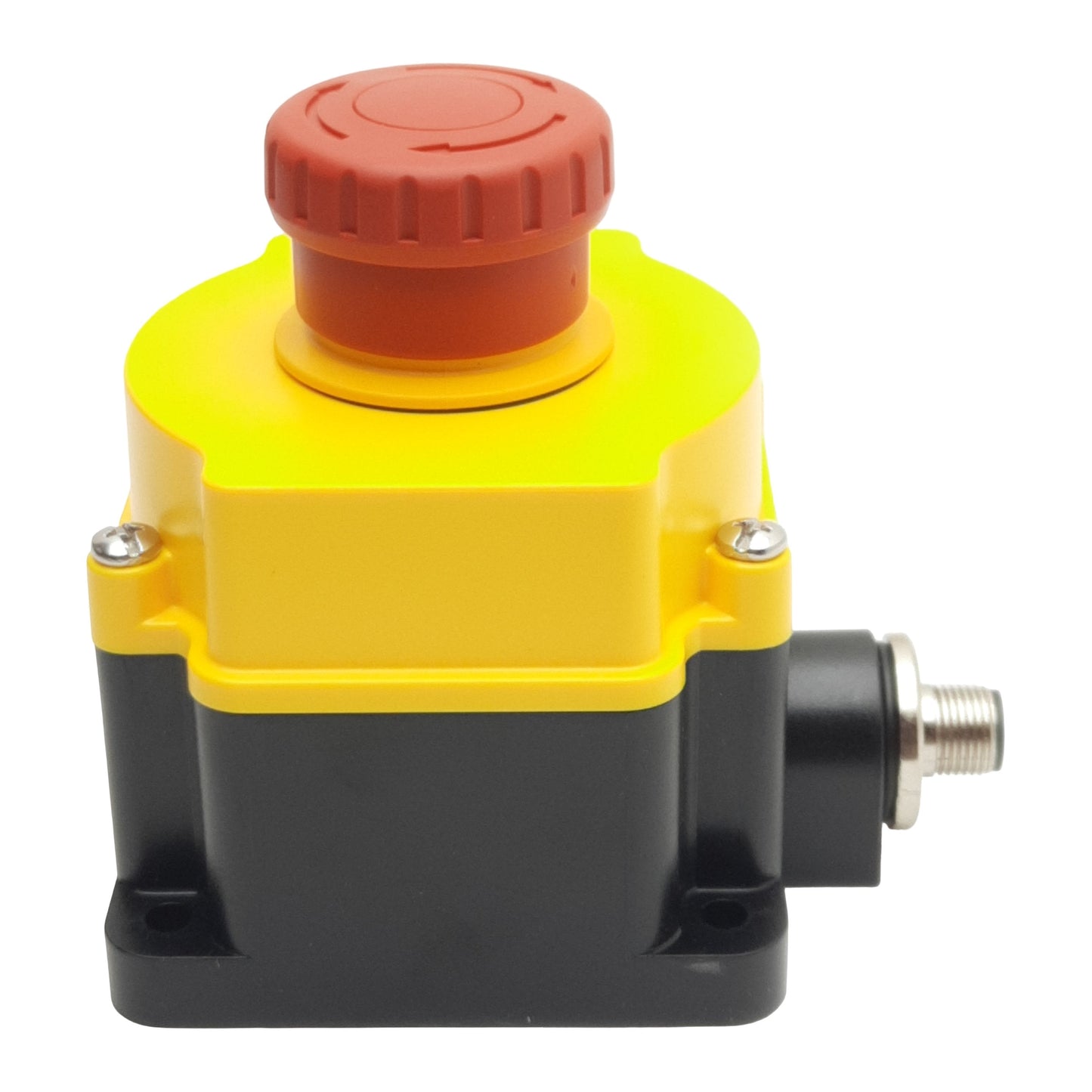 New Banner SSA-EB1P-22ED1Q8 Emergency Stop Button 2NC/2NO, 2A 24VDC, 8-Pin M12, 40mm