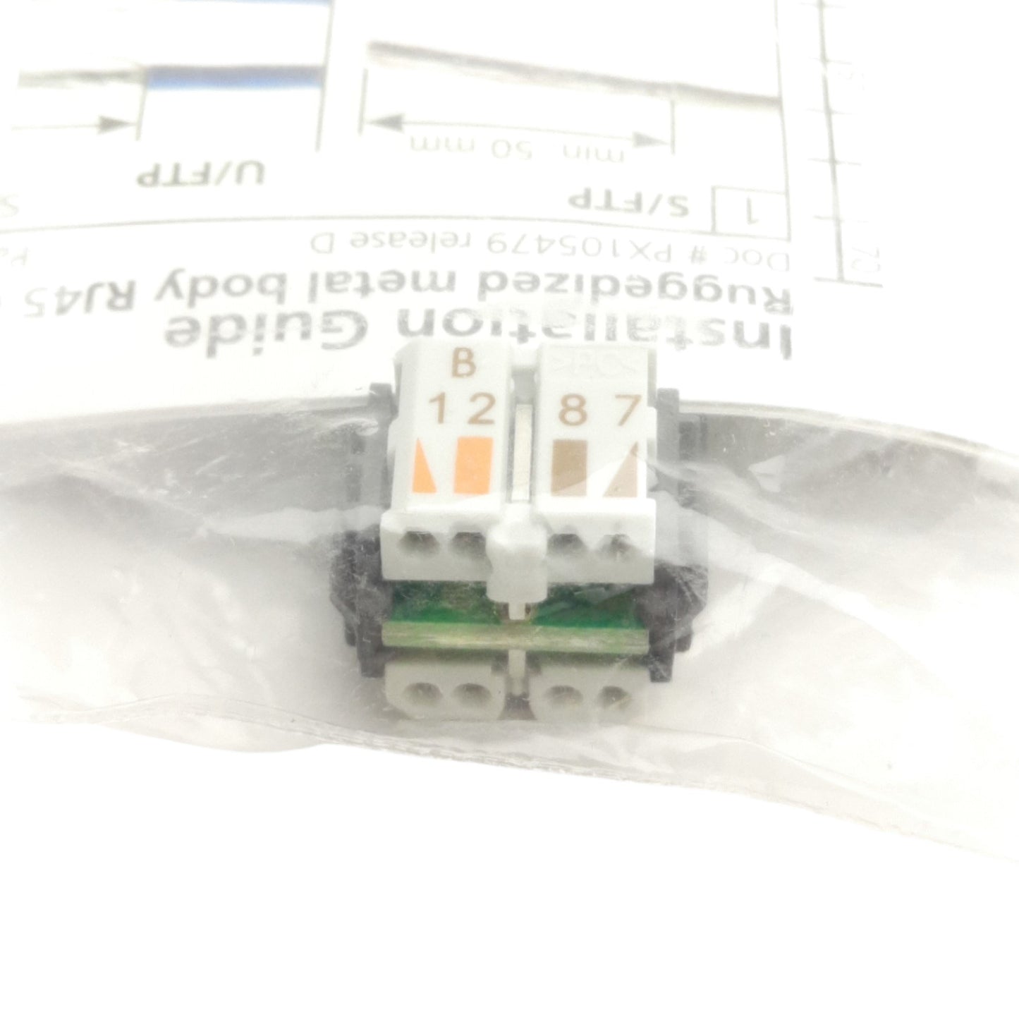 New Belden R301604 000S1 RJ45 Field Kit Connector, 1.5A Rating, T568B Type