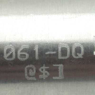 Used Bimba 061-DQ Pneumatic Cylinder, ø7/8in Bore, 1in Stroke, 1/8in NPT, 250psi