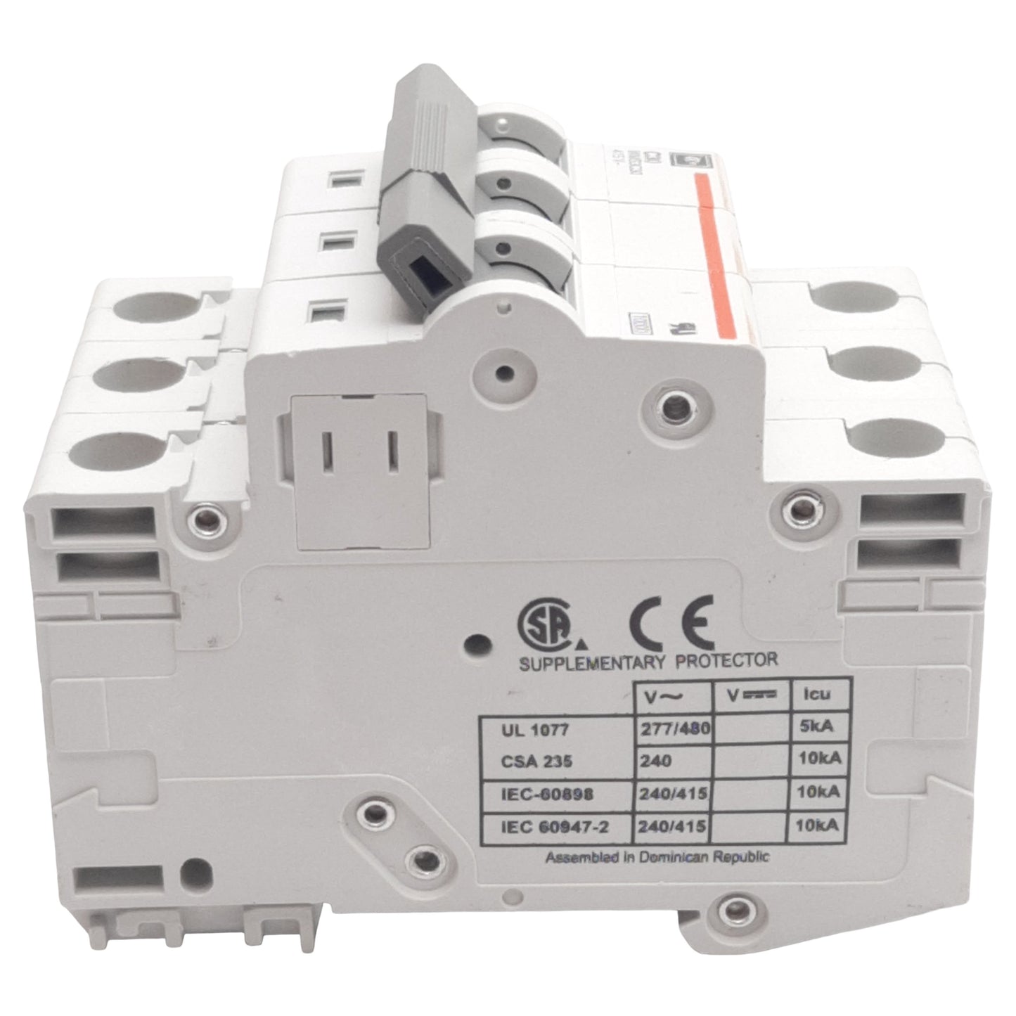 Used Cutler-Hammer WMS3C30 Circuit Breaker, 3-Pole, 30A 240/415VAC, DIN Rail