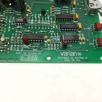 Used Varian 02-101503-00 PMT Photomultiplier Tube Control Board from SpectrAA 220