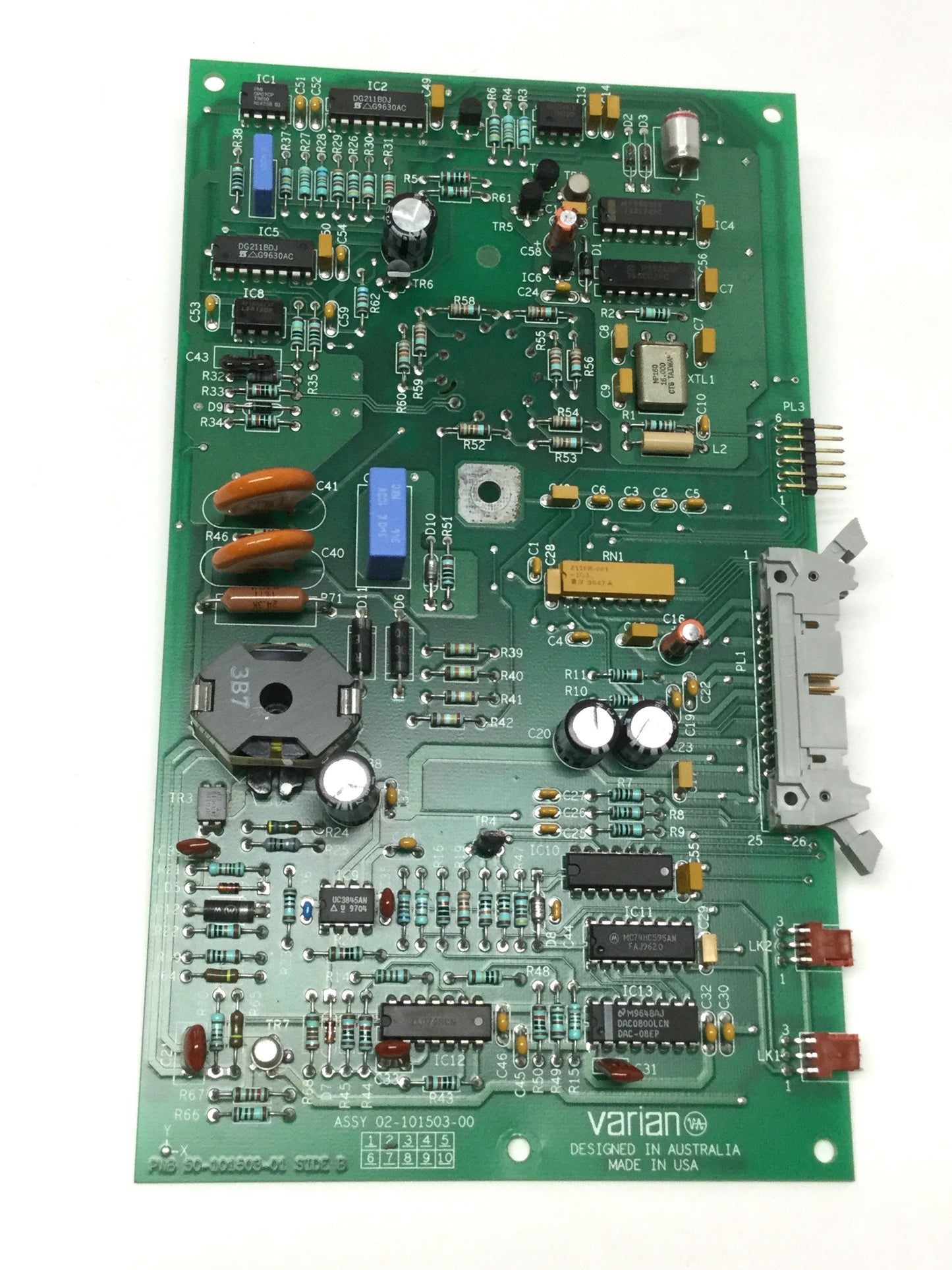 Used Varian 02-101503-00 PMT Photomultiplier Tube Control Board from SpectrAA 220