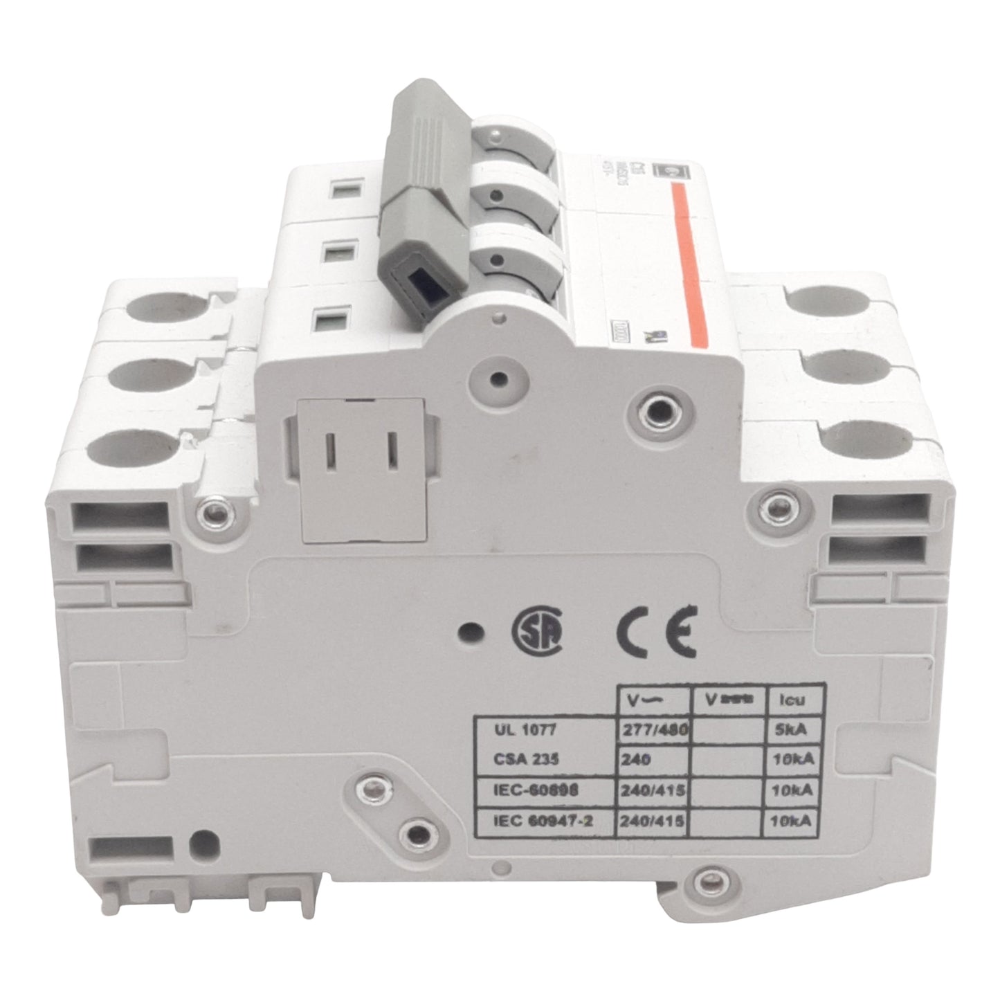 Used Cutler-Hammer WMS3C15 Circuit Breaker, 3-Pole, 15A 240/415VAC, DIN Rail