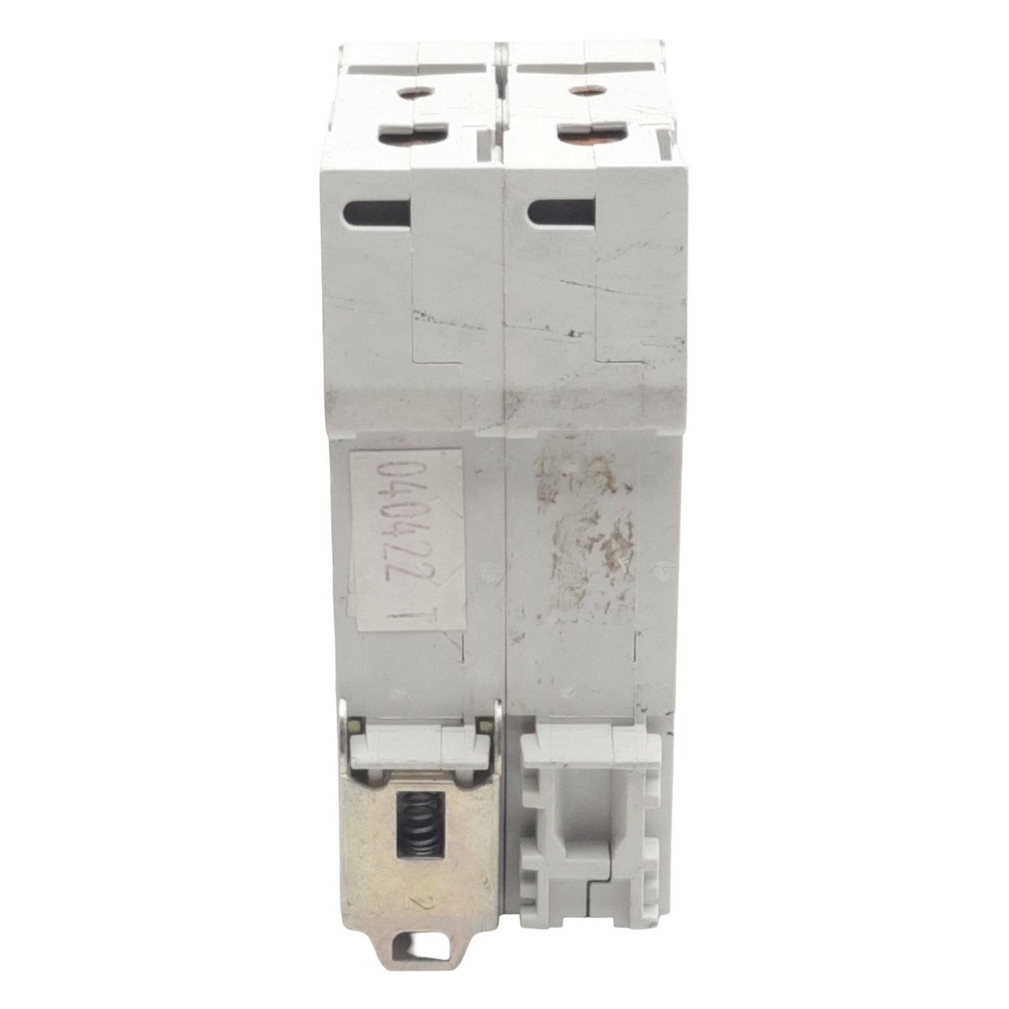 Used Lot of 2 Cutler-Hammer WMS2C13 Circuit Breaker, 2-Pole, 13A 240/415VAC, DIN Rail