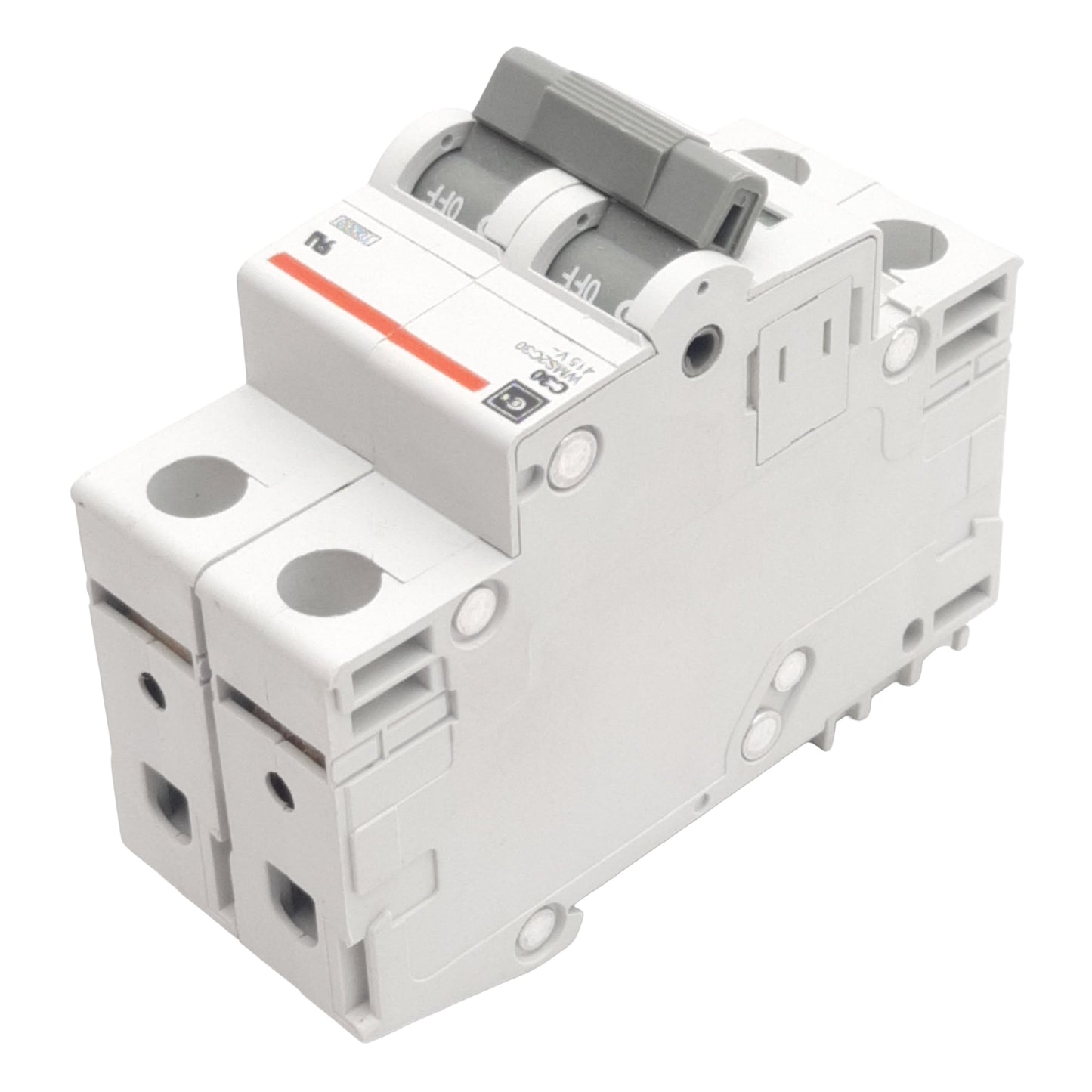 Used Cutler-Hammer WMS2C30 Circuit Breaker, 2-Pole, 30A 240/415VAC, DIN Rail