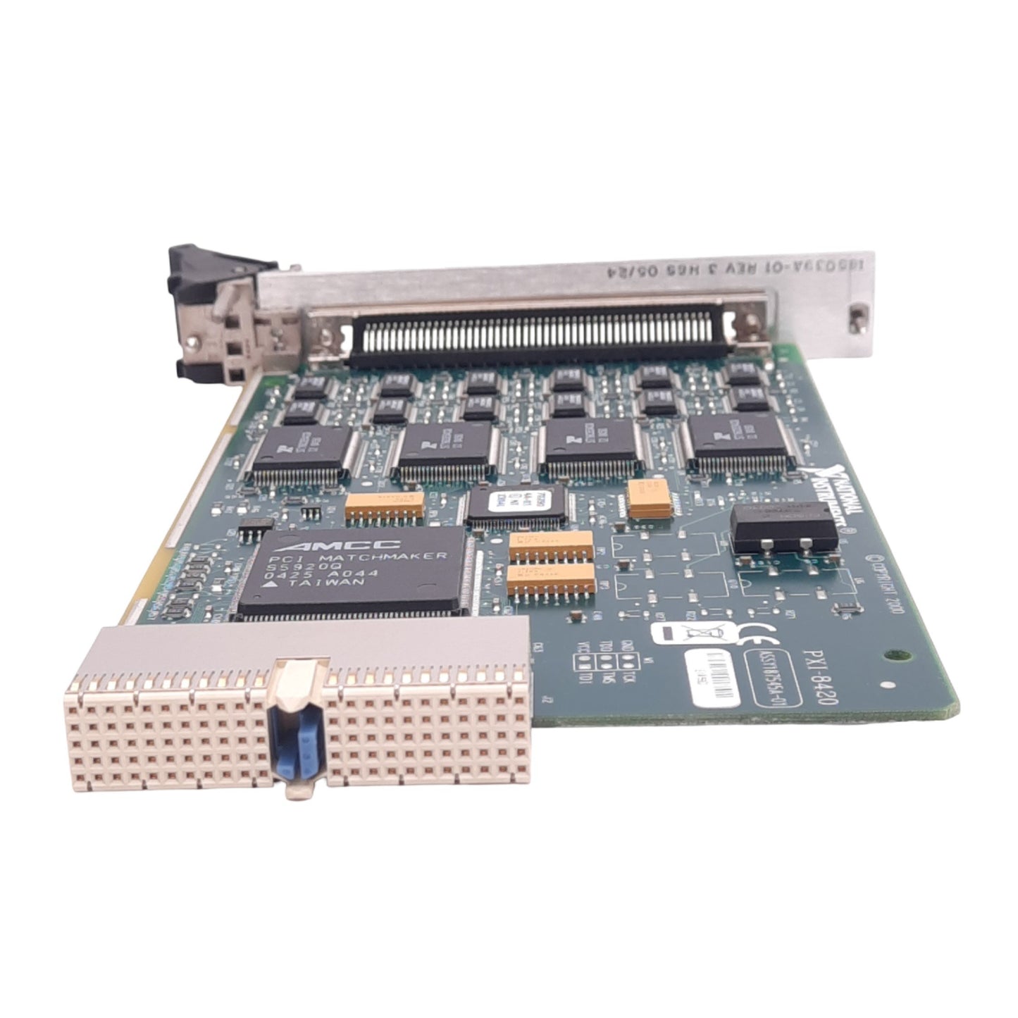 Used National Instruments PXI-8420/16 Interface Card, 16-Port, SCSI 100-Pin F, RS-232