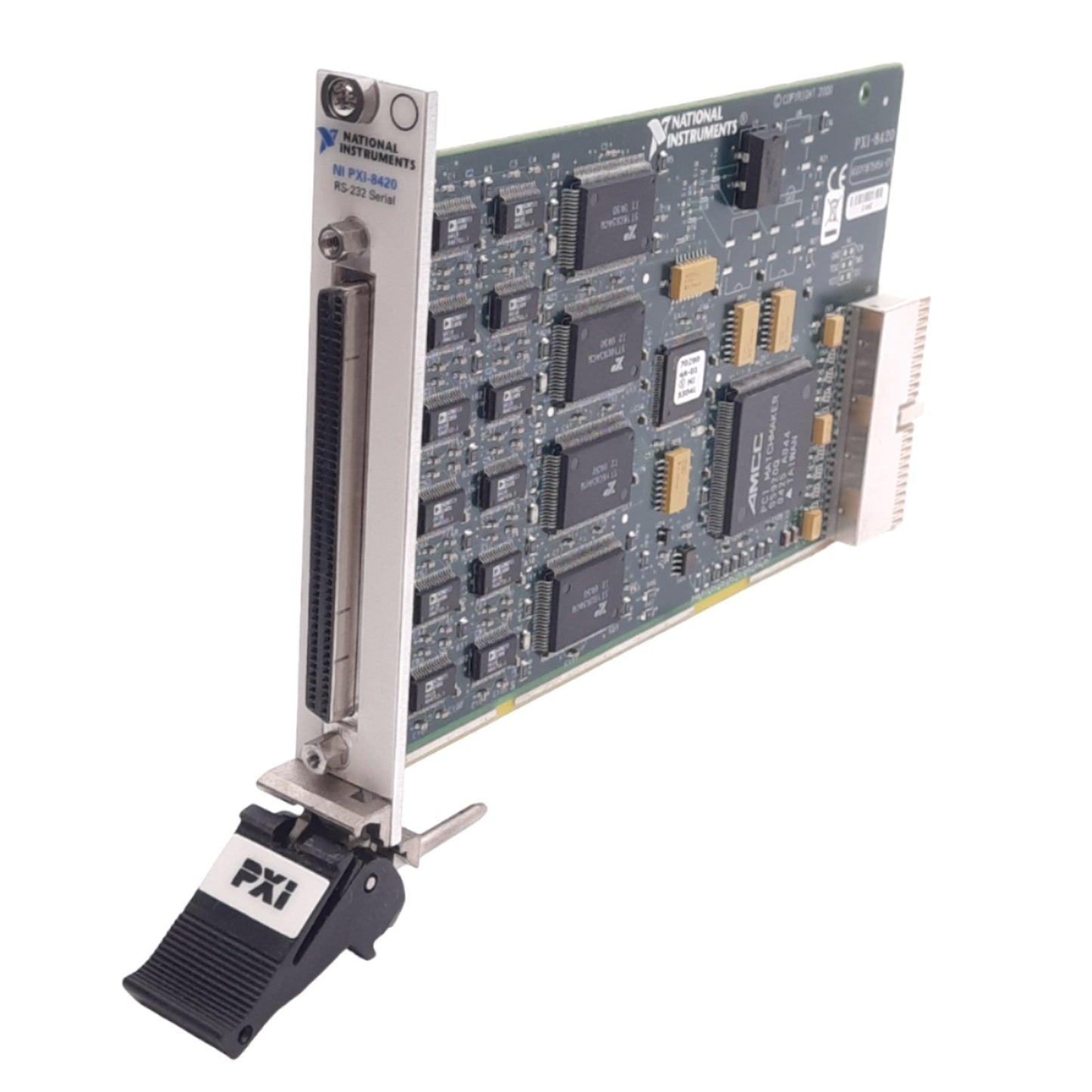Used National Instruments PXI-8420/16 Interface Card, 16-Port, SCSI 100-Pin F, RS-232