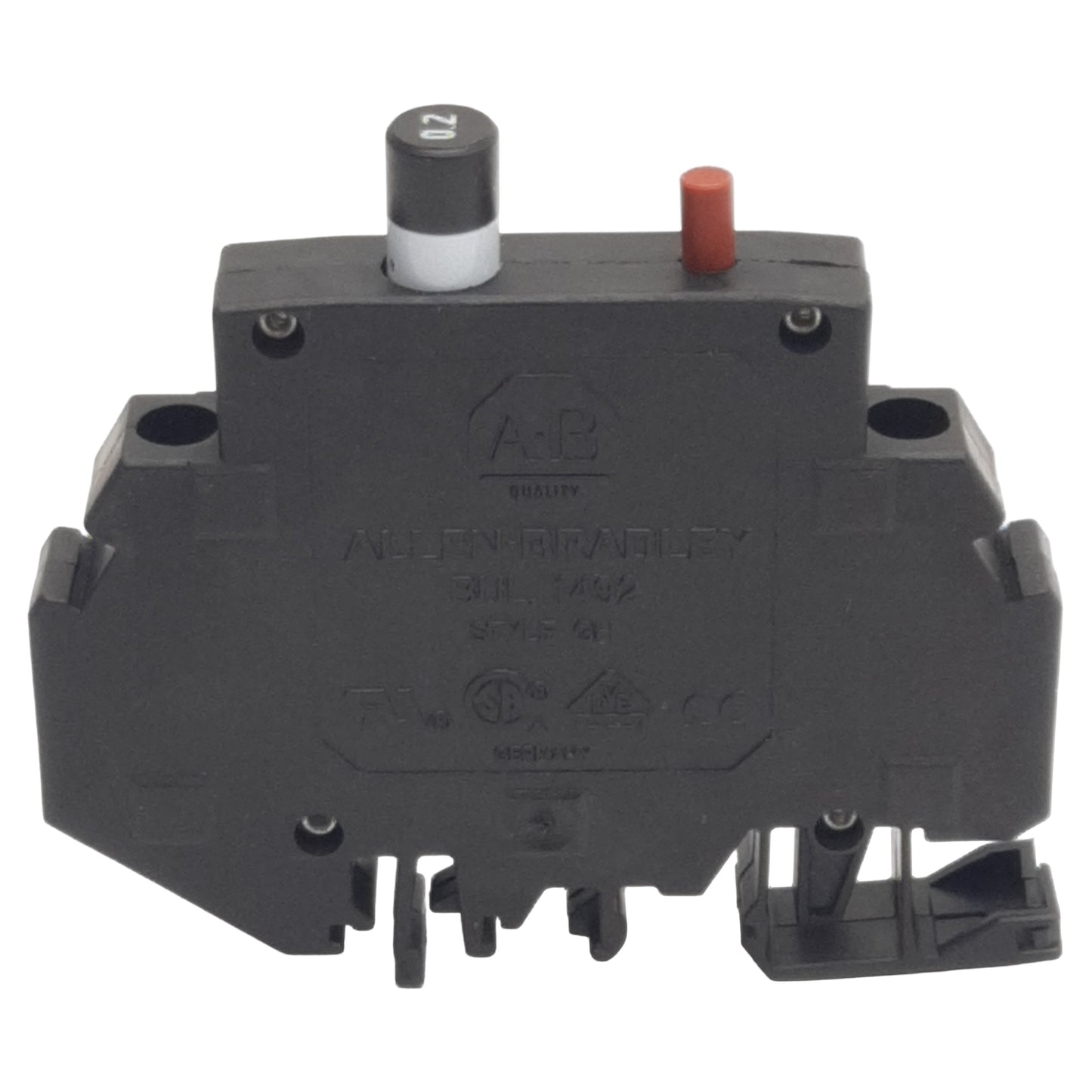 New Allen Bradley 1492-GH002 Miniature Circuit Breaker, 1-Pole, 0.2A 65VDC/250VAC