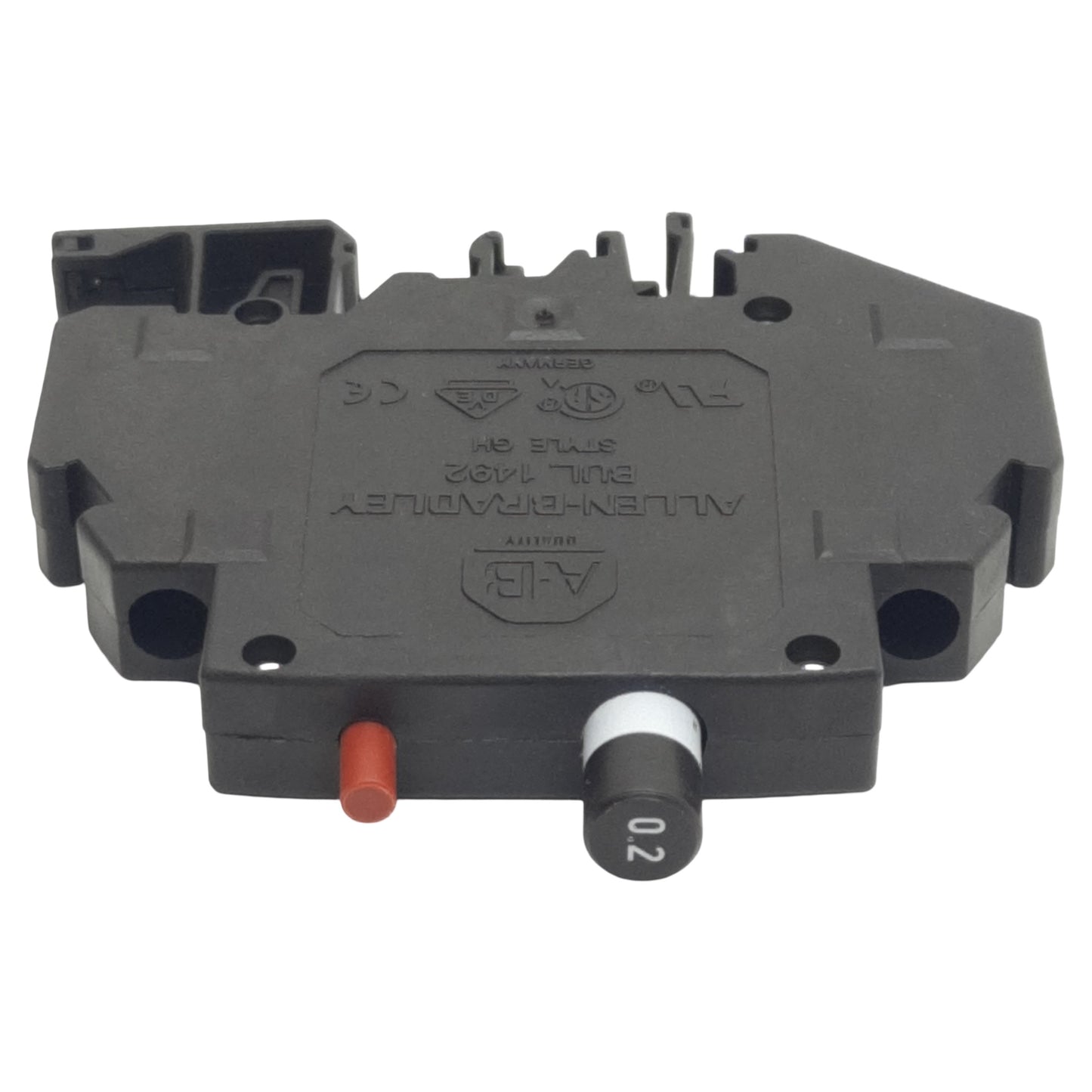New Allen Bradley 1492-GH002 Miniature Circuit Breaker, 1-Pole, 0.2A 65VDC/250VAC