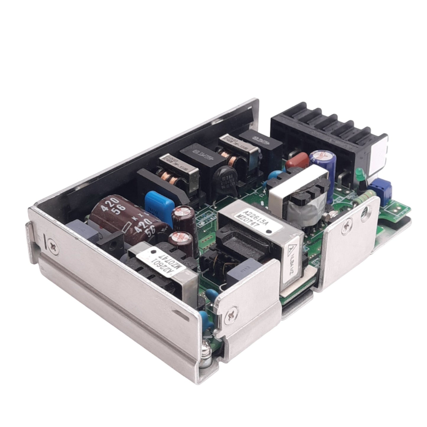 Used Omron S8VM-05024 Open Frame Power Supply, 100-240VAC In, 24VDC 2.2A Out, 50W Max